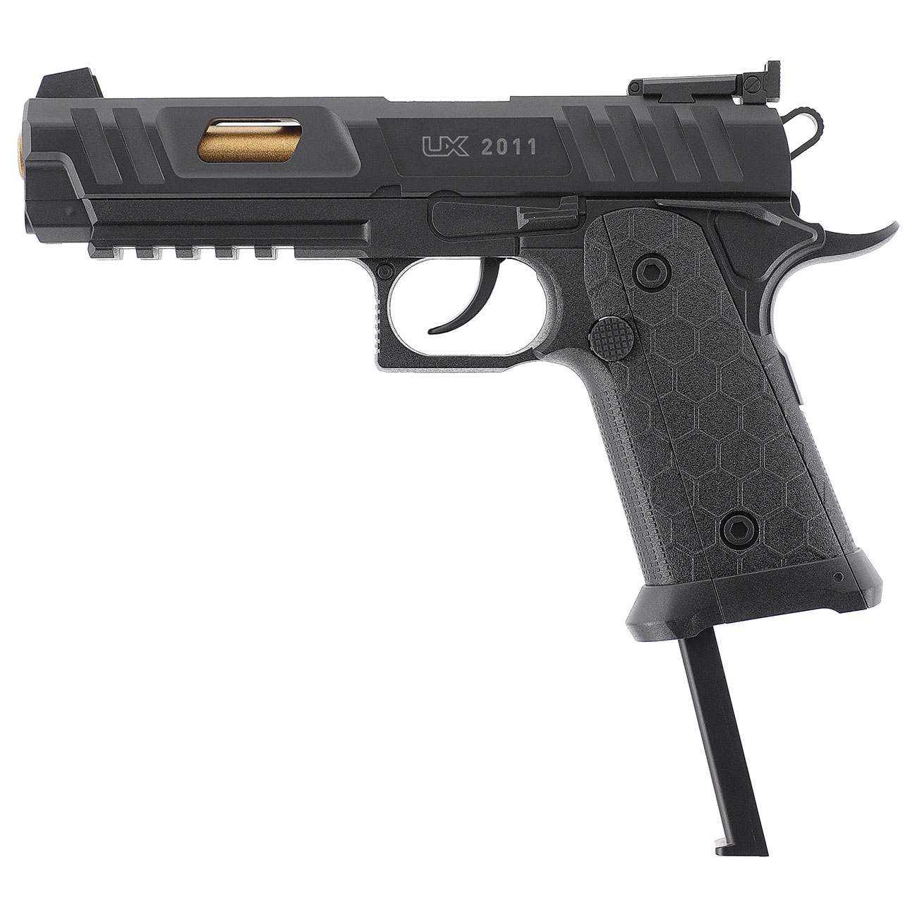 UX 2011 CO2 Luftpistole Kal. 4,5mm BB Non-BlowBack schwarz Bild 4