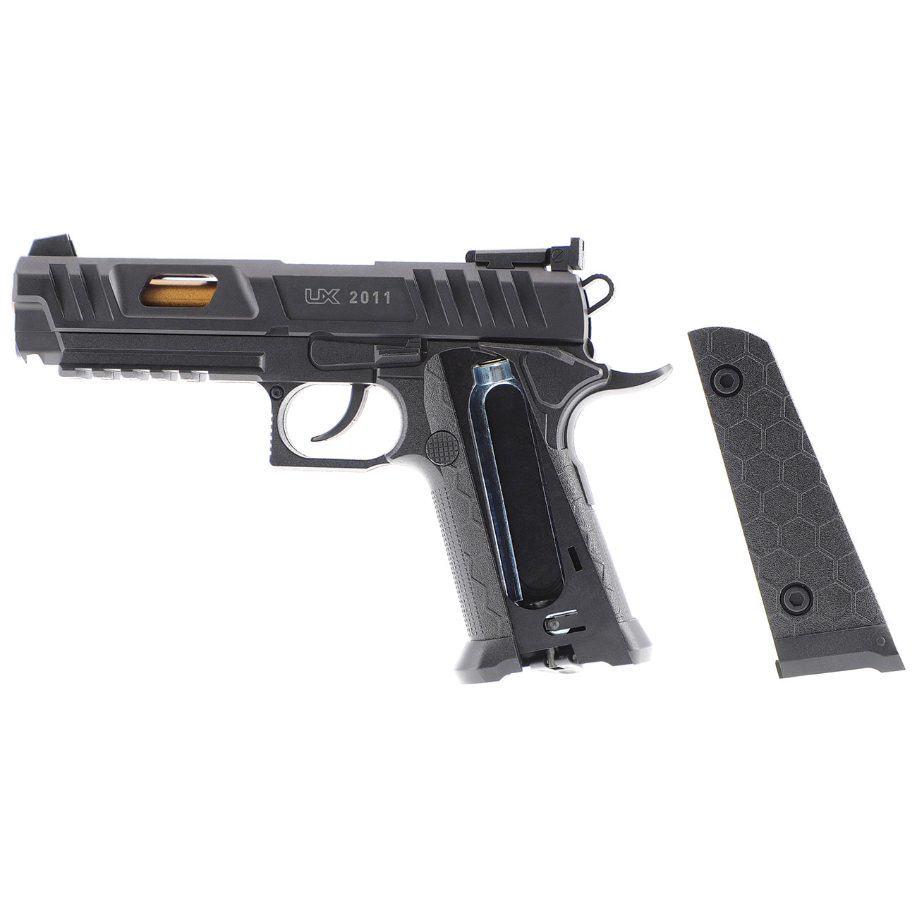 UX 2011 CO2 Luftpistole Kal. 4,5mm BB Non-BlowBack schwarz Bild 5