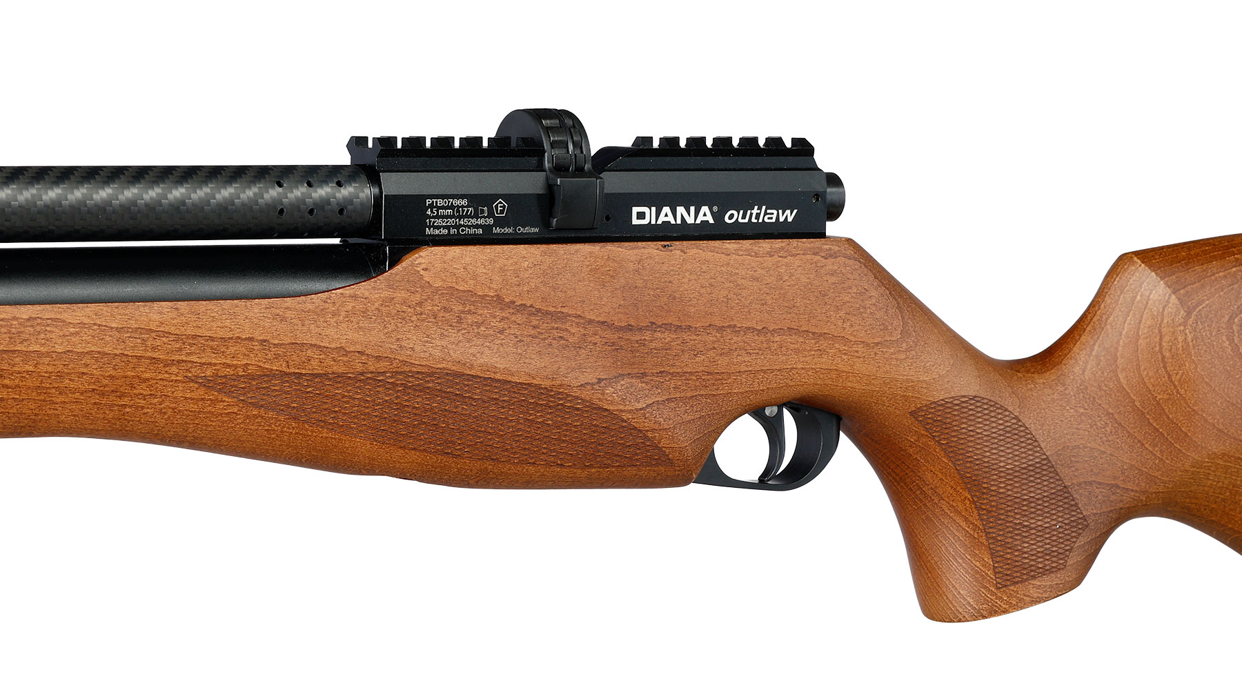 Diana Outlaw Gen. 2 Pressluftgewehr PCP 12-Schuss Kal. 4,5 mm Diabolo Bild 6