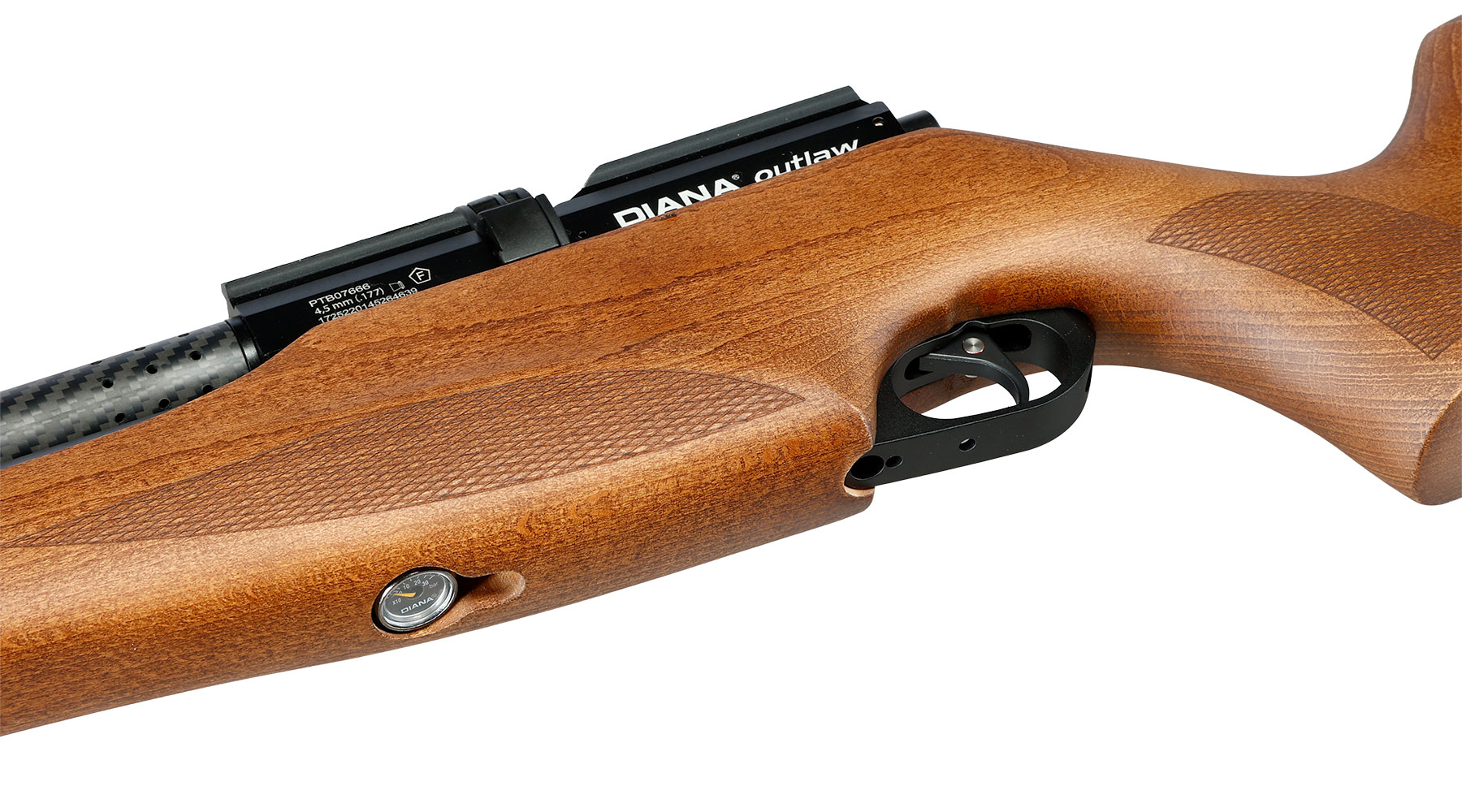 Diana Outlaw Gen. 2 Pressluftgewehr PCP 12-Schuss Kal. 4,5 mm Diabolo Bild 7