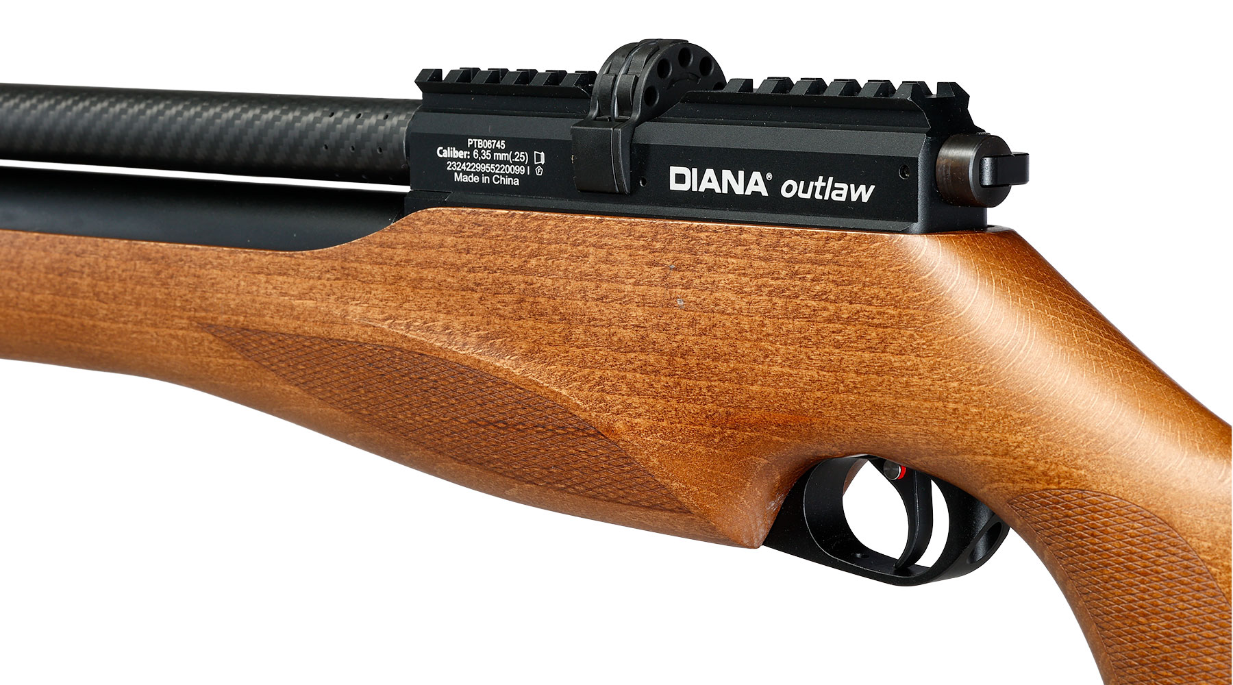 Diana Outlaw Gen. 2 Pressluftgewehr PCP 10-Schuss Kal. 6,35 mm Diabolo Bild 6