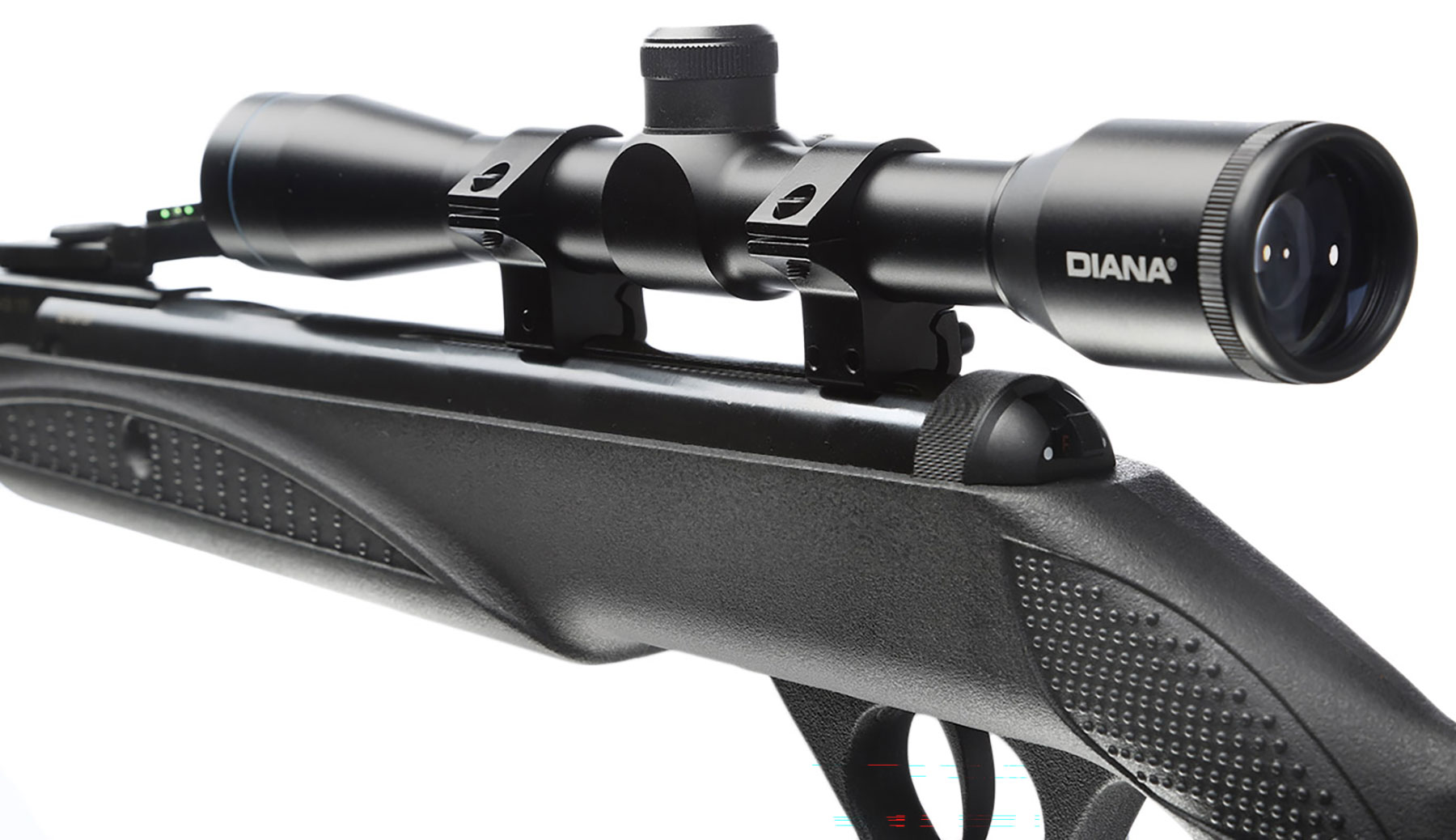 Diana Twenty-One Luftgewehr 4,5 mm Diabolo Set mit Zielfernrohr Kugelfangkasten und Diabolos Bild 3