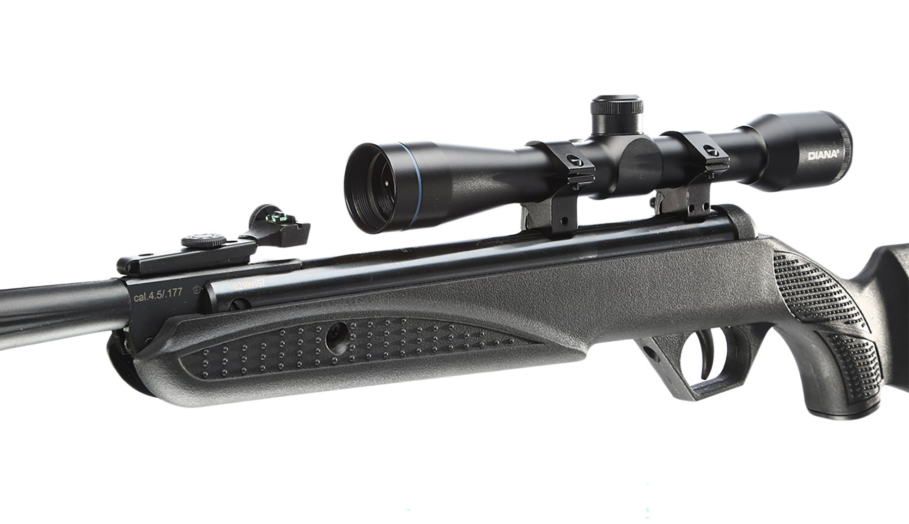 Diana Twenty-One Luftgewehr 4,5 mm Diabolo Set mit Zielfernrohr Kugelfangkasten und Diabolos Bild 7