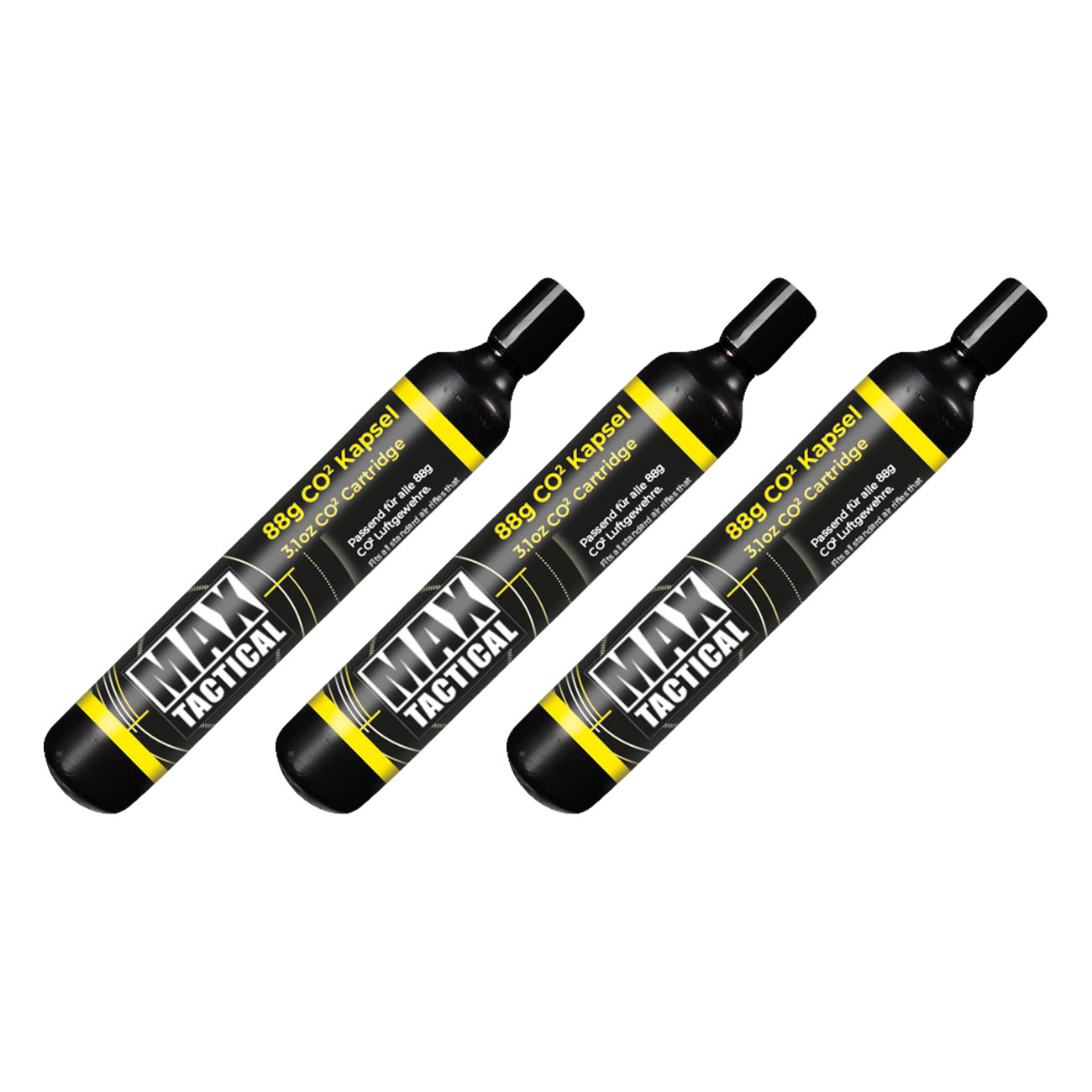 Zubeh�rset f�r CO2 Luftgewehre Kal. 4,5 mm inkl. 3x 88g CO2 Kapseln und 1300 Diabolos Bild 1
