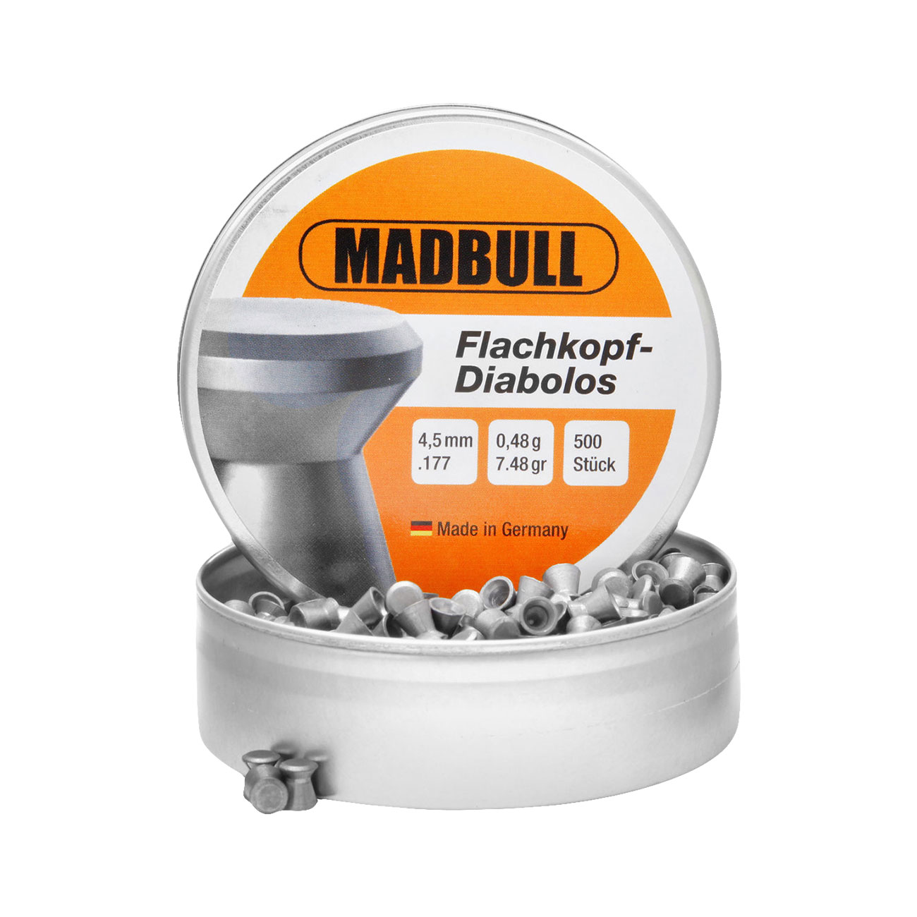 Zubeh�rset f�r CO2 Luftgewehre Kal. 4,5 mm inkl. 3x 88g CO2 Kapseln und 1300 Diabolos Bild 2