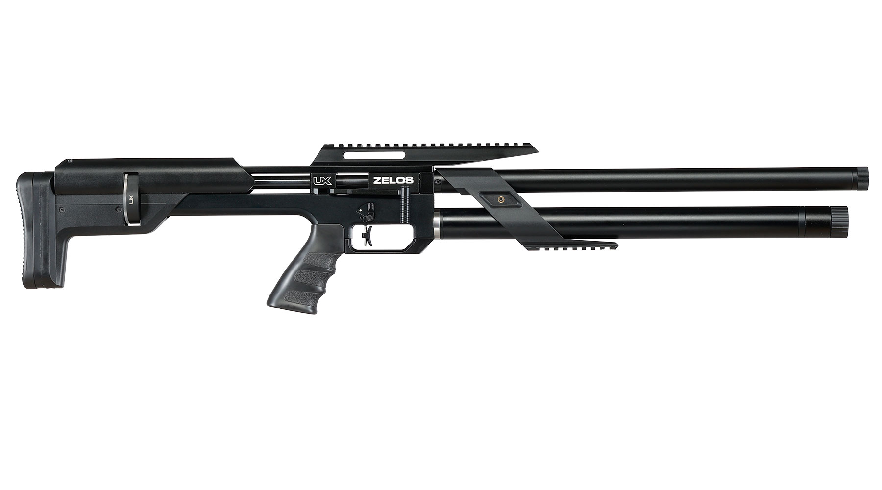 UX Zelos Bullpup Pressluftgewehr PCP 24-Schuss Kal. 4,5 mm Diabolo schwarz inkl. 2 Magazine Bild 4