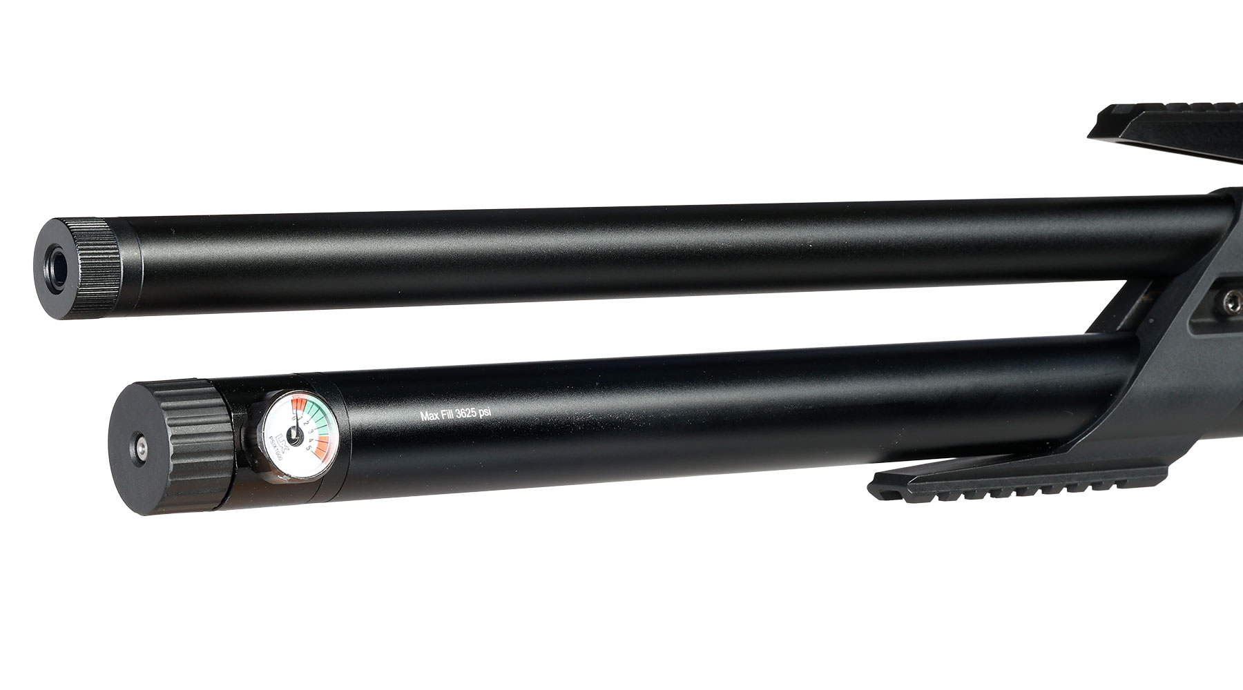 UX Zelos Bullpup Pressluftgewehr PCP 24-Schuss Kal. 4,5 mm Diabolo schwarz inkl. 2 Magazine Bild 5