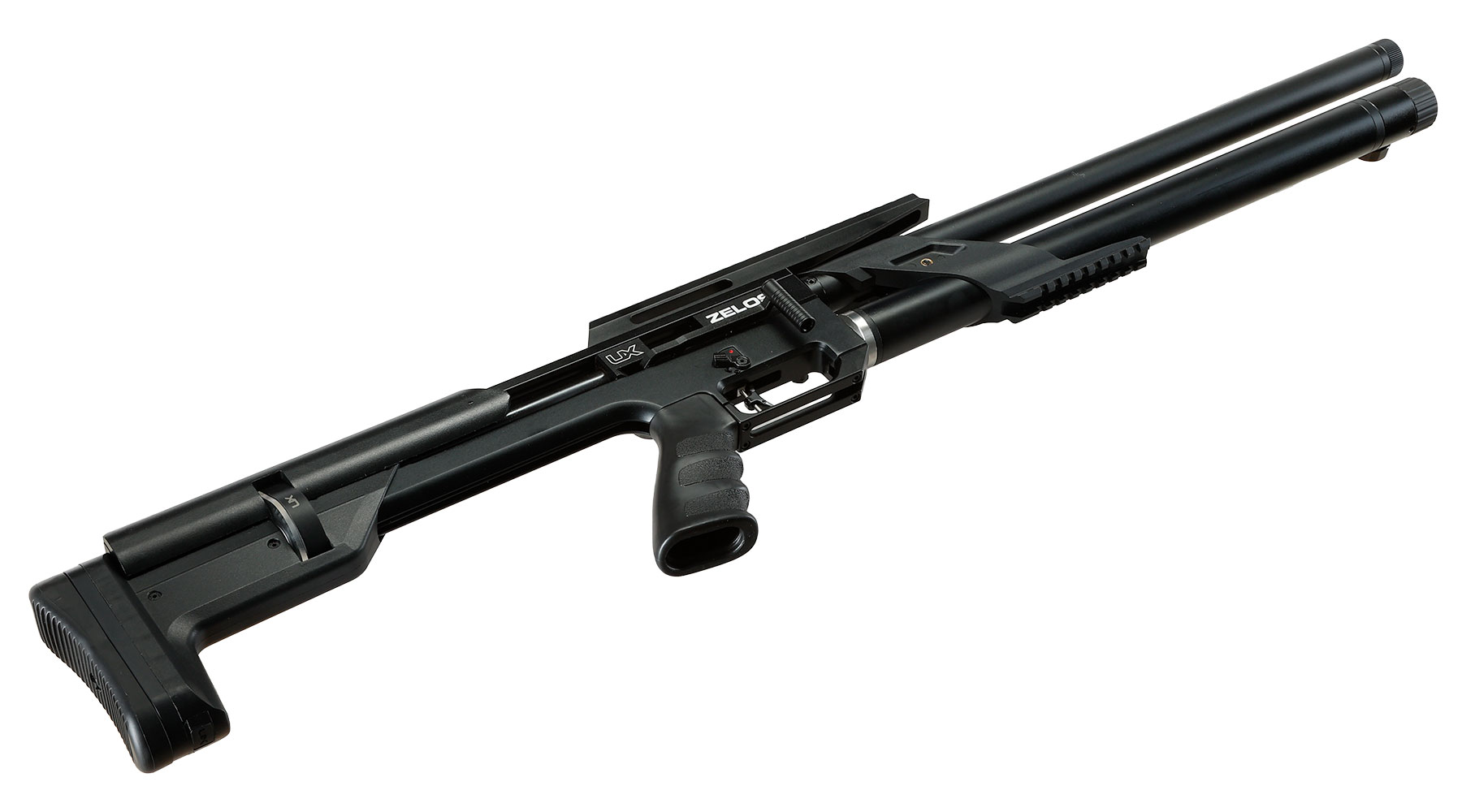 UX Zelos Bullpup Pressluftgewehr PCP 24-Schuss Kal. 4,5 mm Diabolo schwarz inkl. 2 Magazine Bild 9