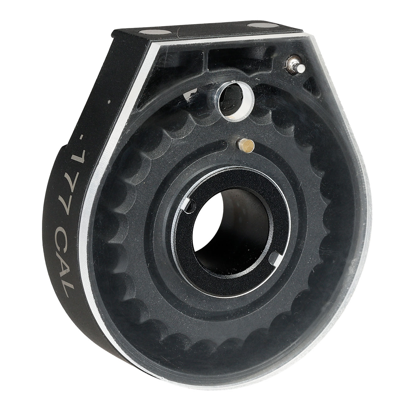 UX Trommelmagazin 24 Schuss Kal. 4,5mm Diabolo f. UX Zelos PCP Pressluft-Luftgewehr schwarz