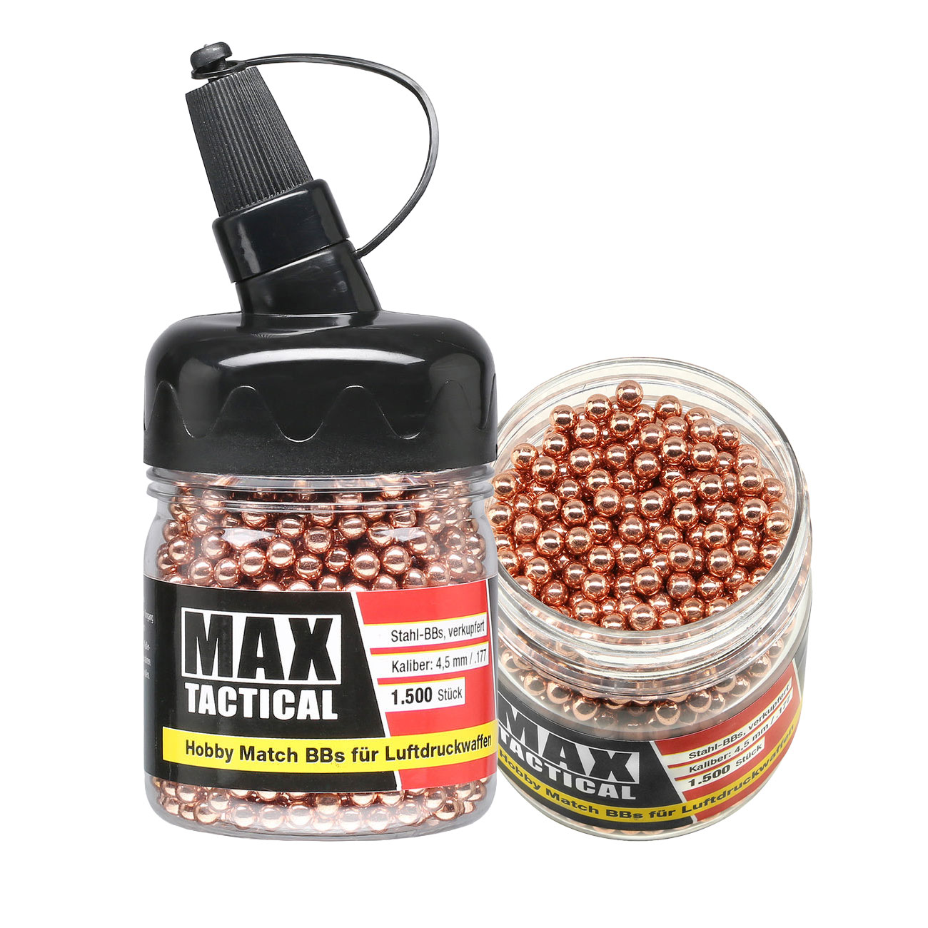 Munitionspaket 4,5 mm BB Stahlrundkugeln 6000 Schuss f�r Luftgewehr und Luftpistole jetzt nur 17,98 Euro Bild 2