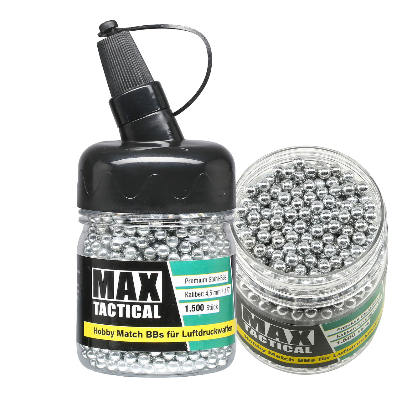 Munitionspaket 4,5 mm BB Stahlrundkugeln 6000 Schuss f�r Luftgewehr und Luftpistole jetzt nur 17,98 Euro Bild 3