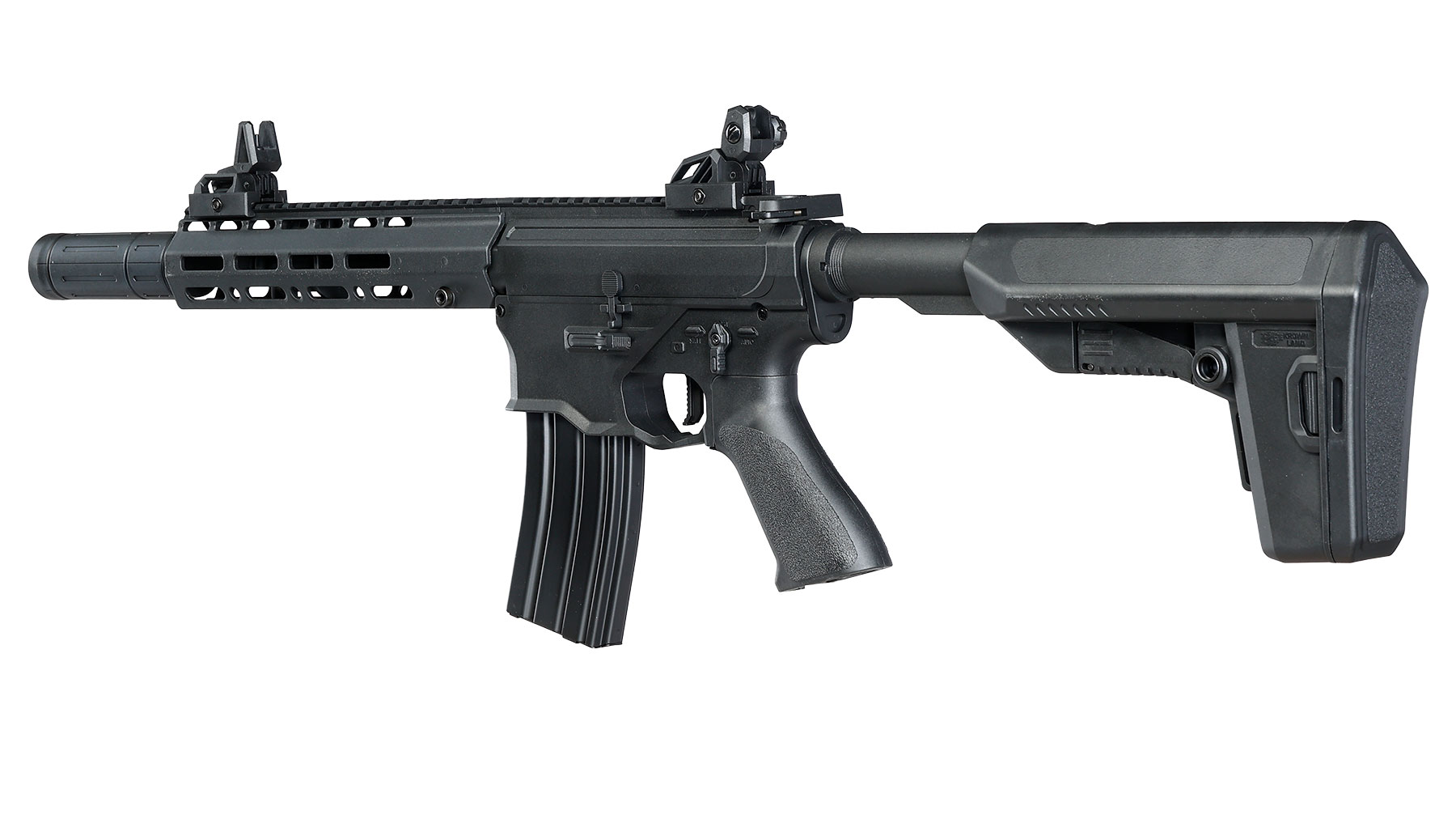 KLI Venator MK2 ST Sportline S-AEG Luftgewehr Polymer Kal. 4,5mm Stahl-BB schwarz Bild 2