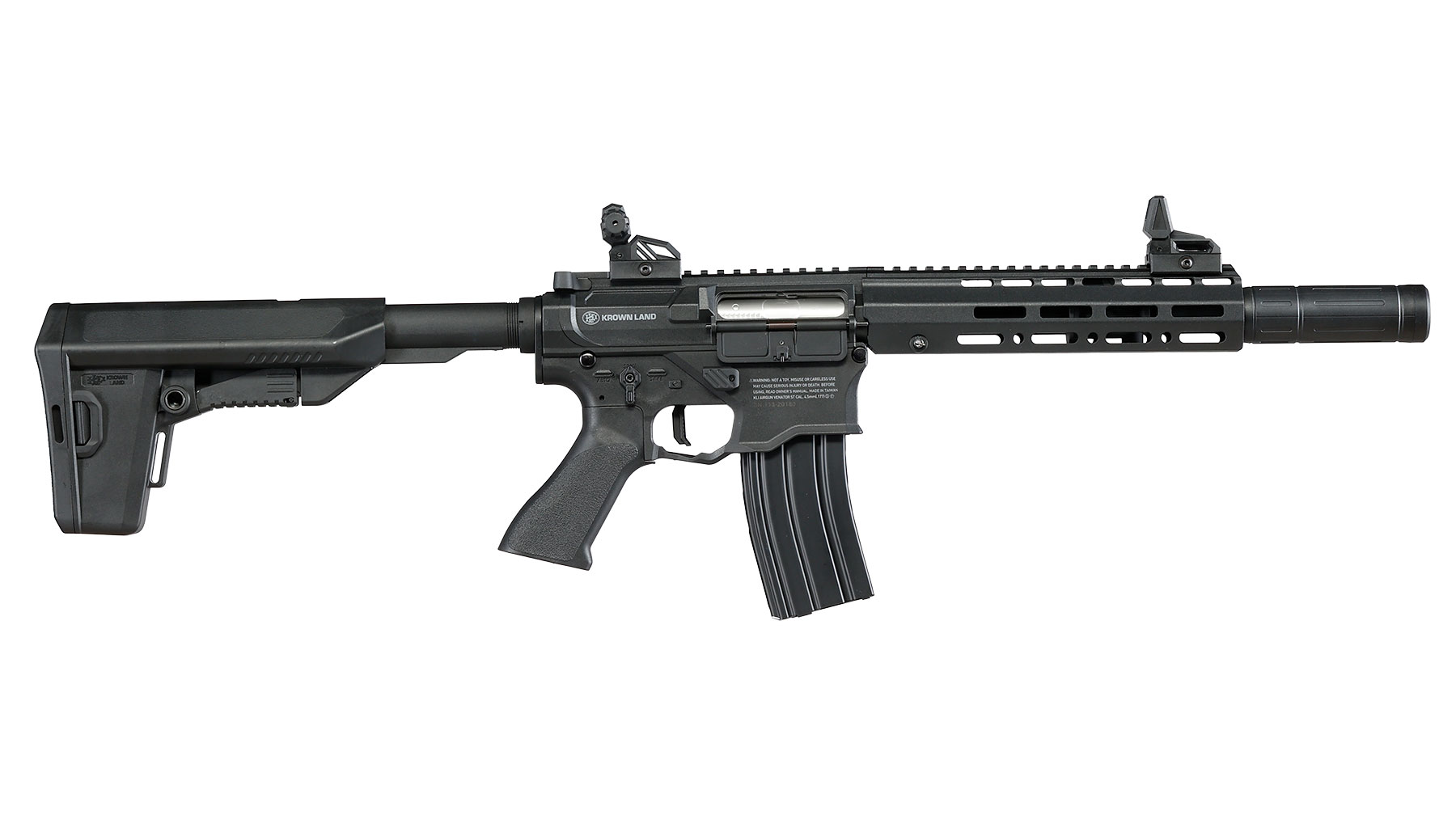 KLI Venator MK2 ST Sportline S-AEG Luftgewehr Polymer Kal. 4,5mm Stahl-BB schwarz Bild 3