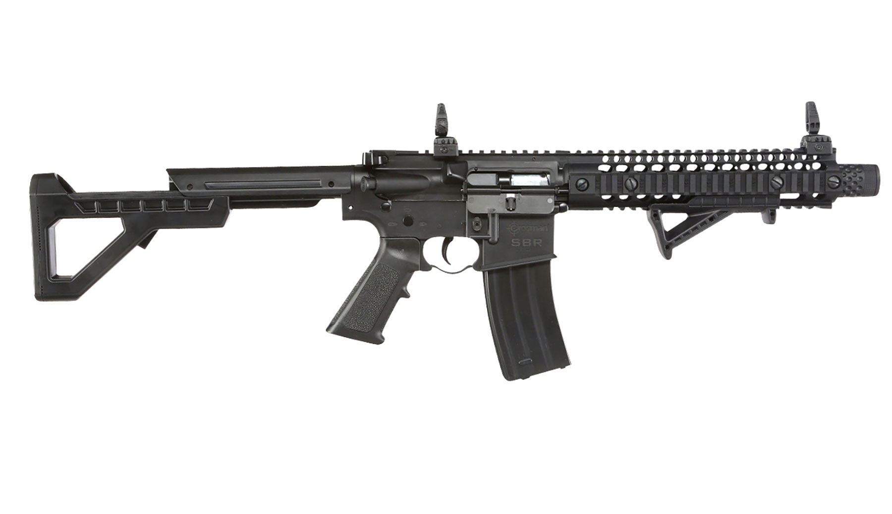 Crosman SBR CO2 Luftgewehr 4,5 mm BB Blowback halbautomatisch Set inkl. 6000 Stahl BB Bild 3