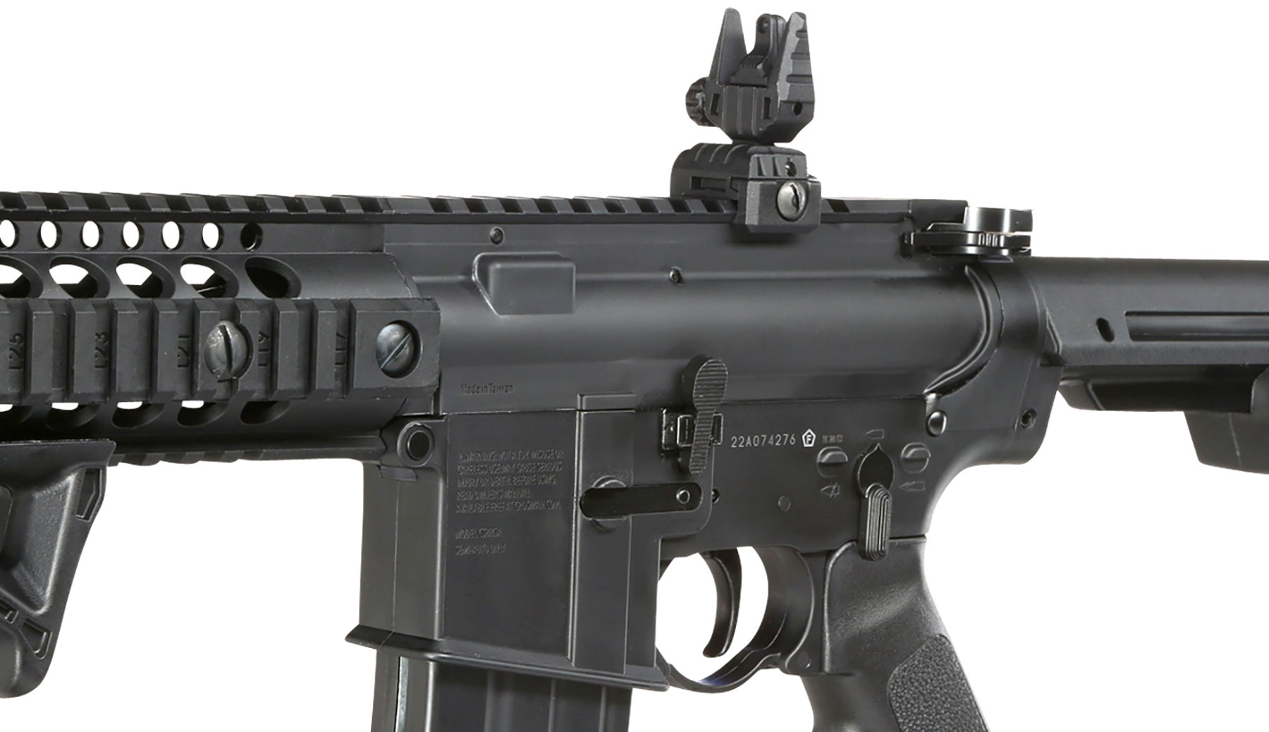 Crosman SBR CO2 Luftgewehr 4,5 mm BB Blowback Sofort Start Set inkl. Kugelfangkasten, Zielscheiben, CO2 & 3000 Stahl BBs Bild 6