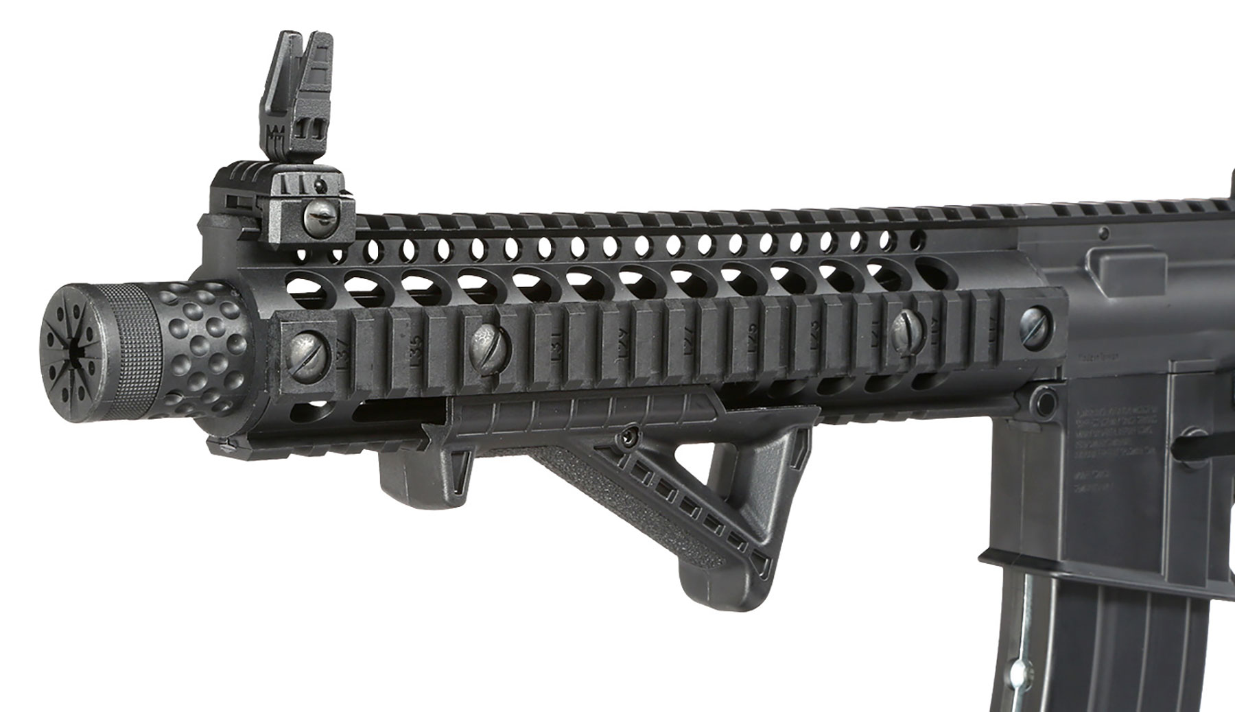 Crosman SBR CO2 Luftgewehr 4,5 mm BB Blowback Sofort Start Set inkl. Kugelfangkasten, Zielscheiben, CO2 & 3000 Stahl BBs Bild 7