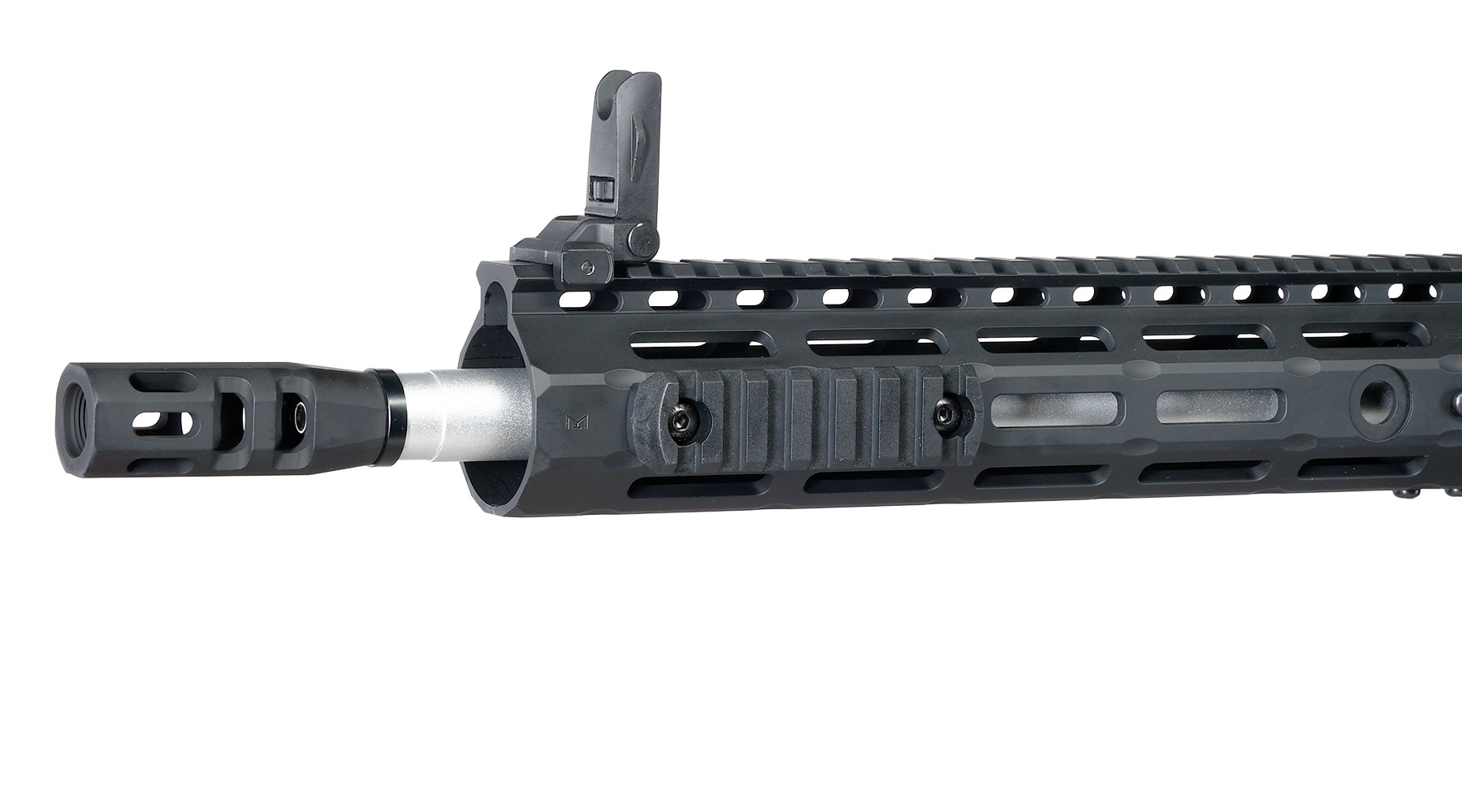 APS M4 10 Zoll M-LOK Spyder ASR-Series S-EAG Luftgewehr Vollmetall Kal. 4,5mm Stahl-BB schwarz Bild 5