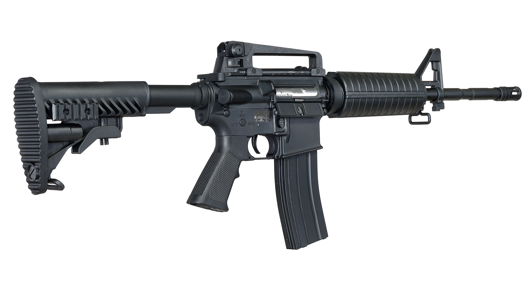 APS M4A1 Carbine Kompetitor-Series S-EAG Luftgewehr Polymer Kal. 4,5mm Stahl-BB schwarz Bild 11