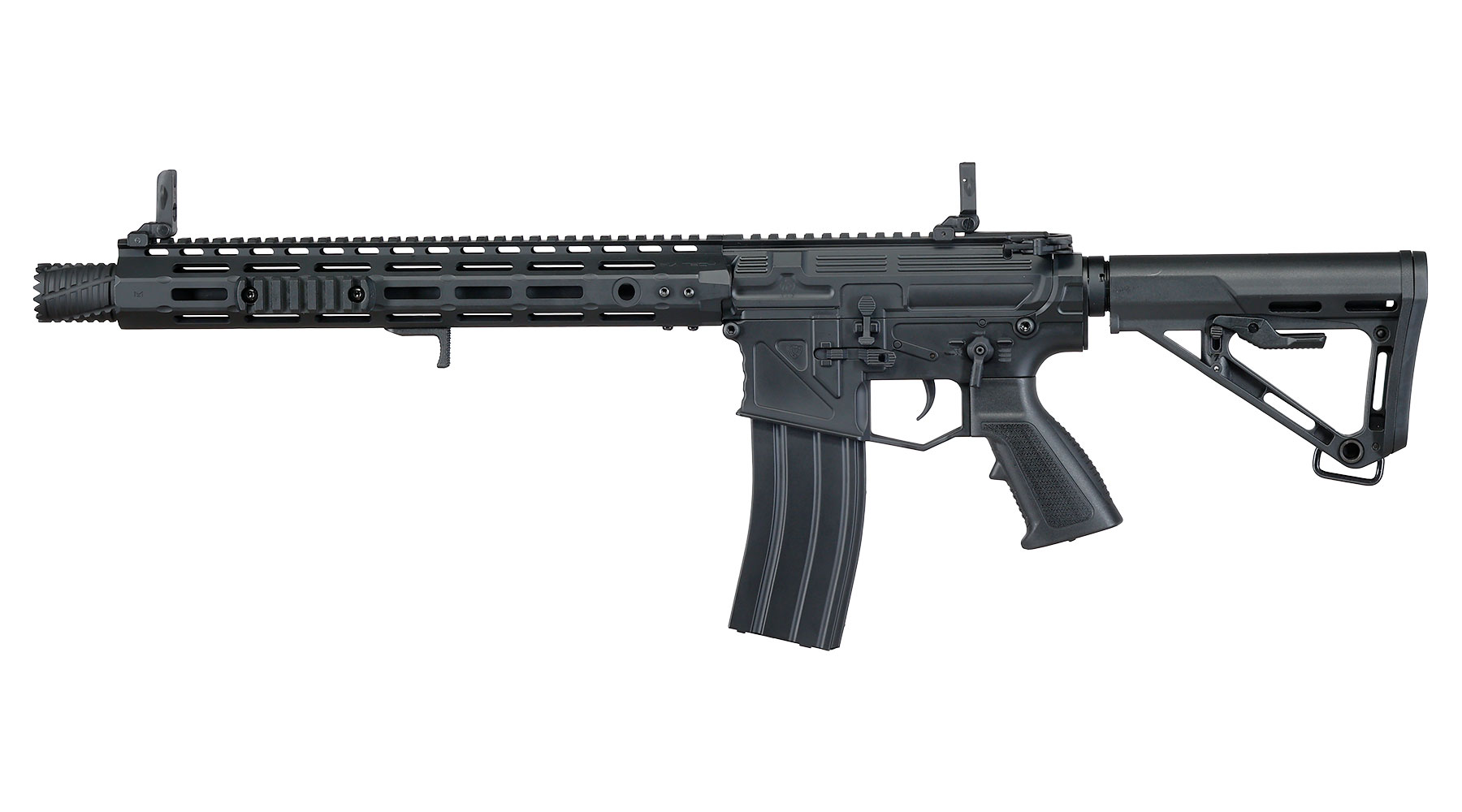 APS M4 Phantom Extremis Rifle MK11 PER-Series S-EAG Luftgewehr Vollmetall Kal. 4,5mm Stahl-BB schwarz Bild 10