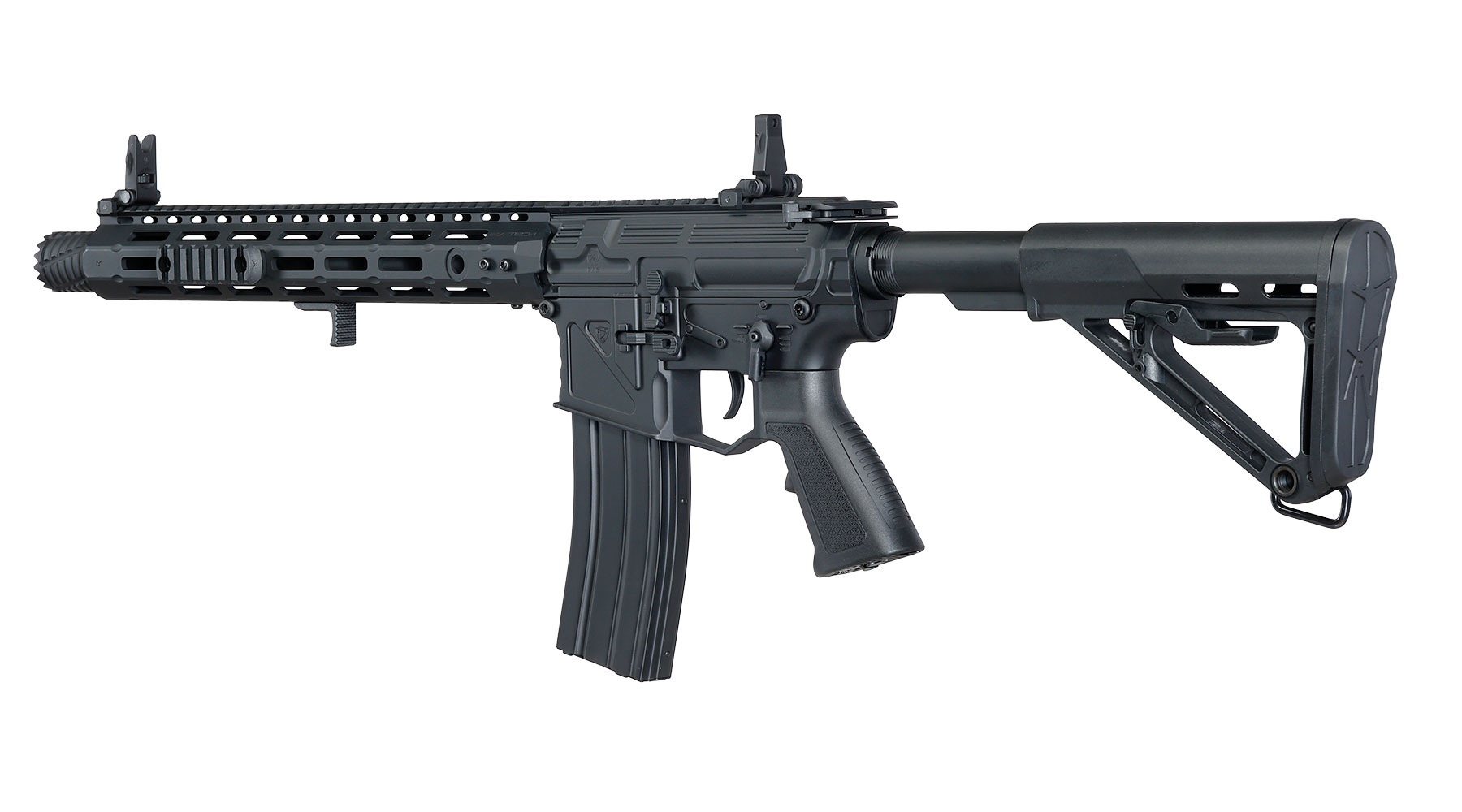APS M4 Phantom Extremis Rifle MK11 PER-Series S-EAG Luftgewehr Vollmetall Kal. 4,5mm Stahl-BB schwarz Bild 2