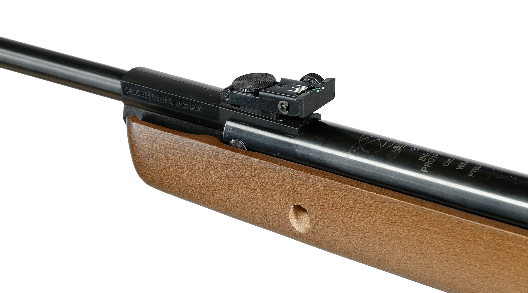 Gamo Big Cat Pro Hunter Knicklauf Luftgewehr Kal. 5,5 mm Diabolo Holzschaft braun Bild 6