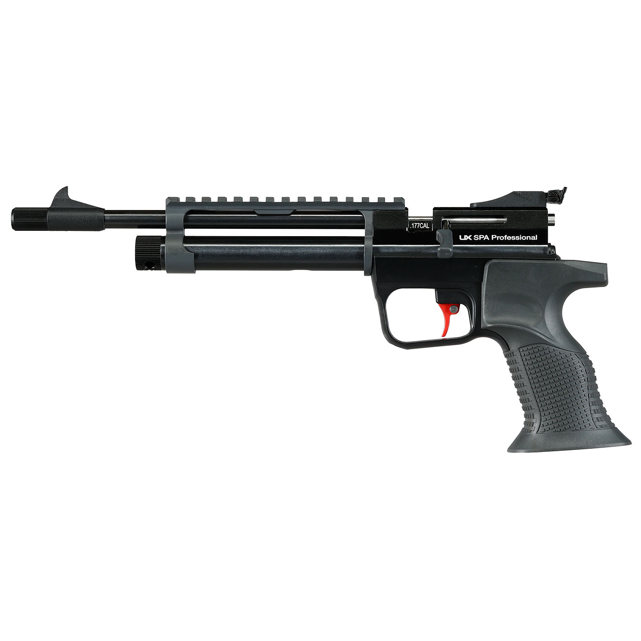 UX SPA Professional CO2 Luftpistole Kal. 4,5 mm Diabolo schwarz