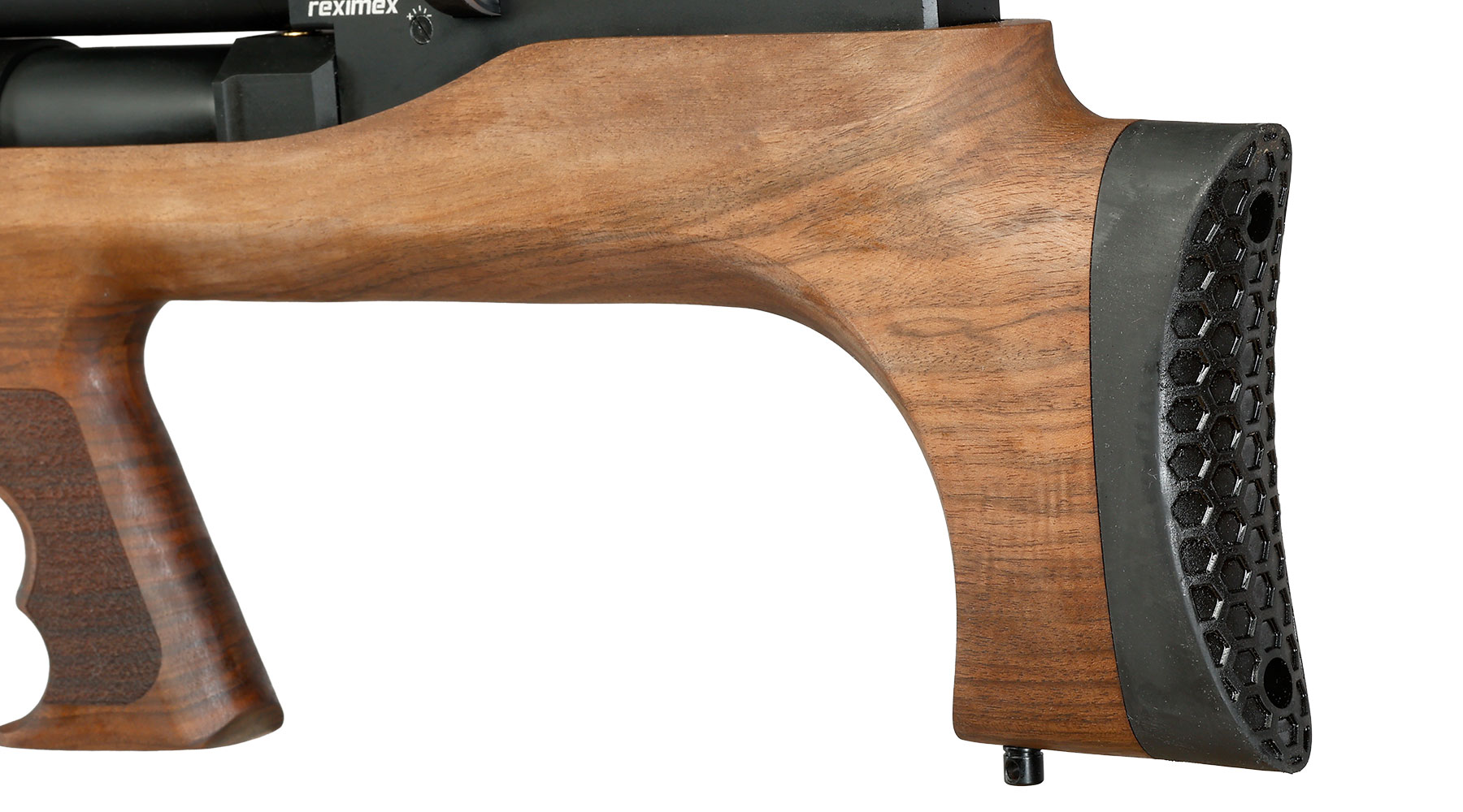 Reximex Lyra-BP Bullpup Pressluftgewehr PCP Kal. 4,5 mm Diabolo Walnussholz inkl. 2 x 14-Schuss Magazin Bild 8