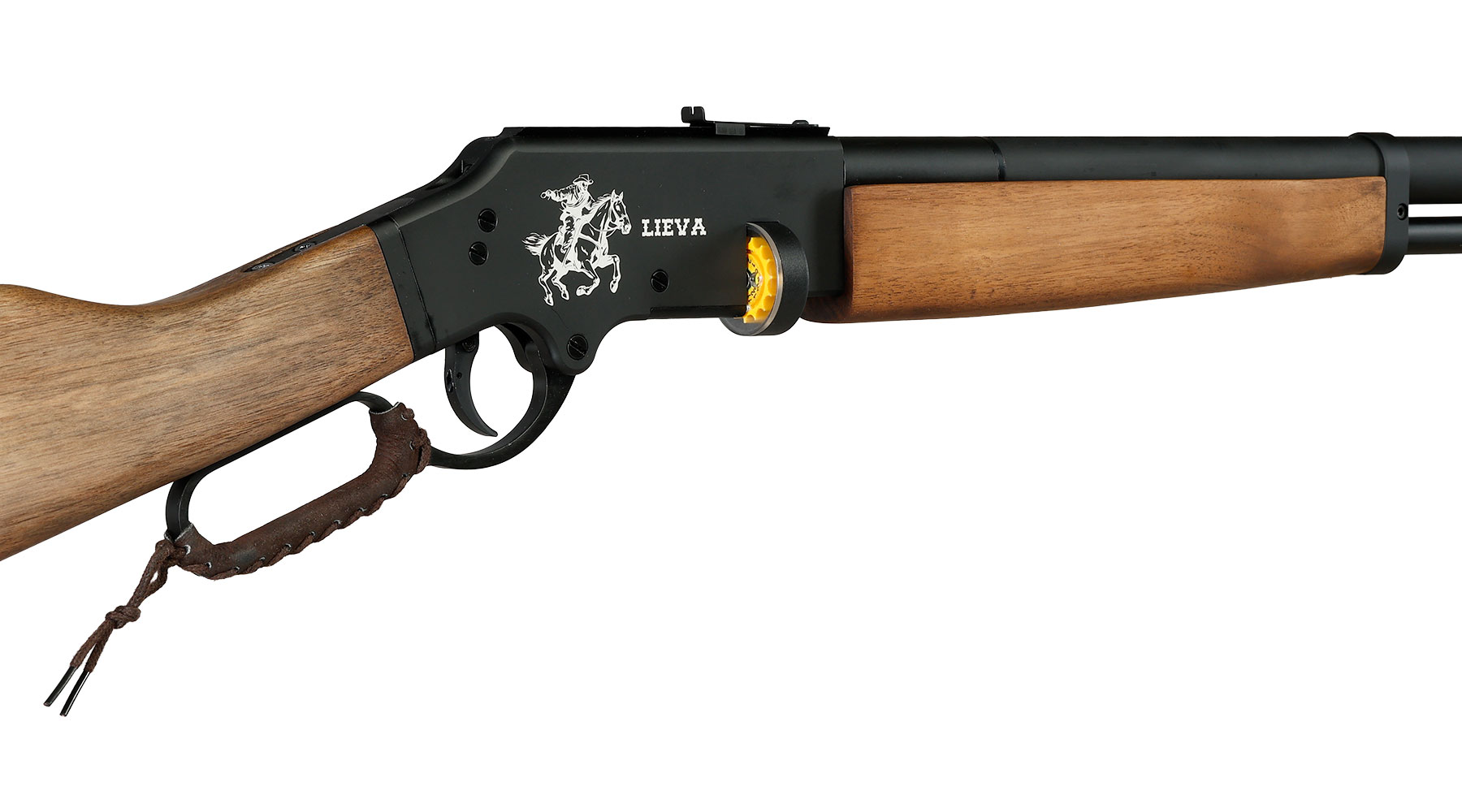 Reximex Lieva Unterhebel Pressluftgewehr PCP Kal. 4,5 mm Diabolo Nussholz inkl. 2 x 14-Schuss Magazin Bild 9