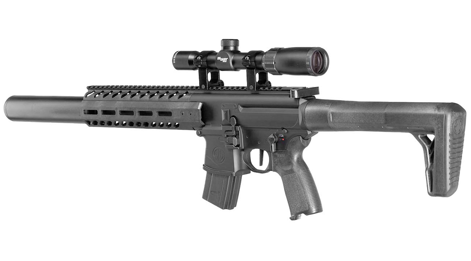 Set Sig Sauer MCX Gen.2 CO2 Luftgewehr Kal. 4,5 mm mit Zielfernrohr & 1000 Diabolos Bild 8