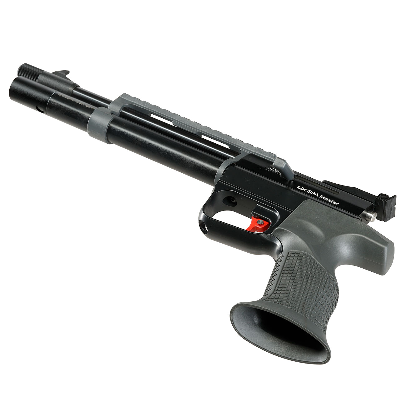 UX SPA Master PCP Pressluftpistole Kal. 4,5 mm Diabolo schwarz Bild 6