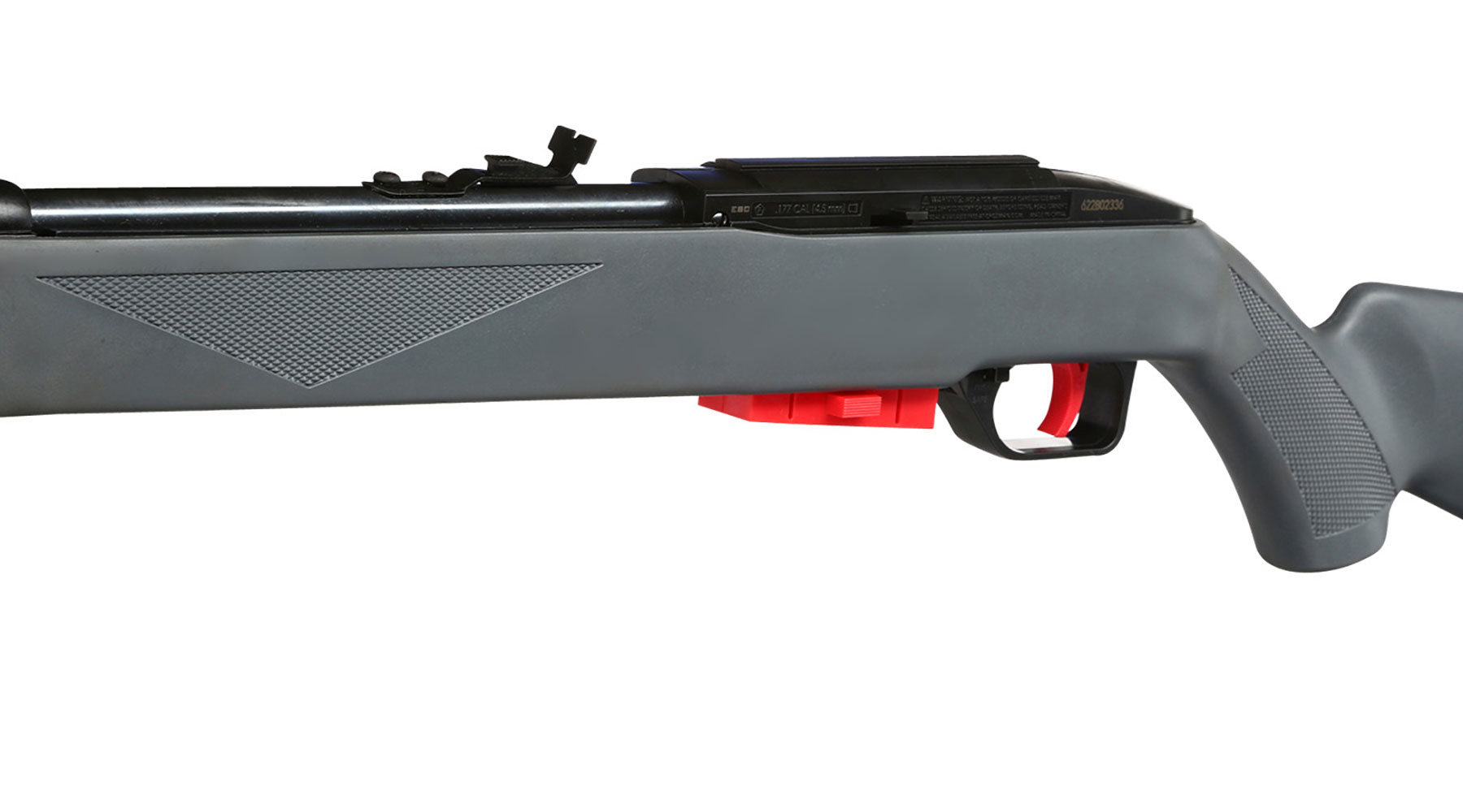 Crosman 1077 Freestyle 4,5 mm CO2 Luftgewehr Set mit Kugelfang, Zielscheiben und Diabolos Bild 6