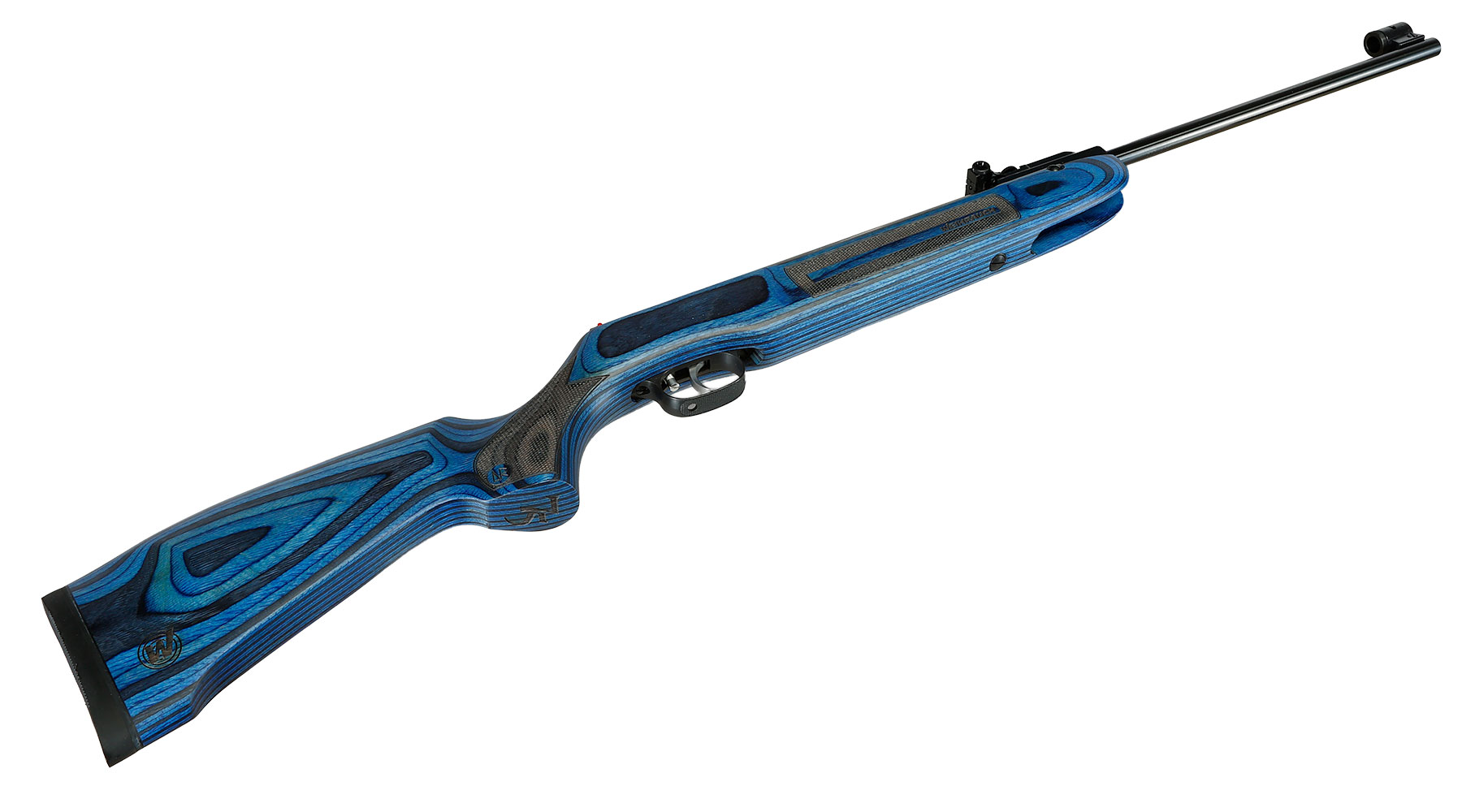 Weihrauch HW 50 S Knicklauf Luftgewehr Kal. 4,5 mm Diabolo Schichtholzschaft grau-blau - limitierte 75 Jahre Sonderedition Bild 11