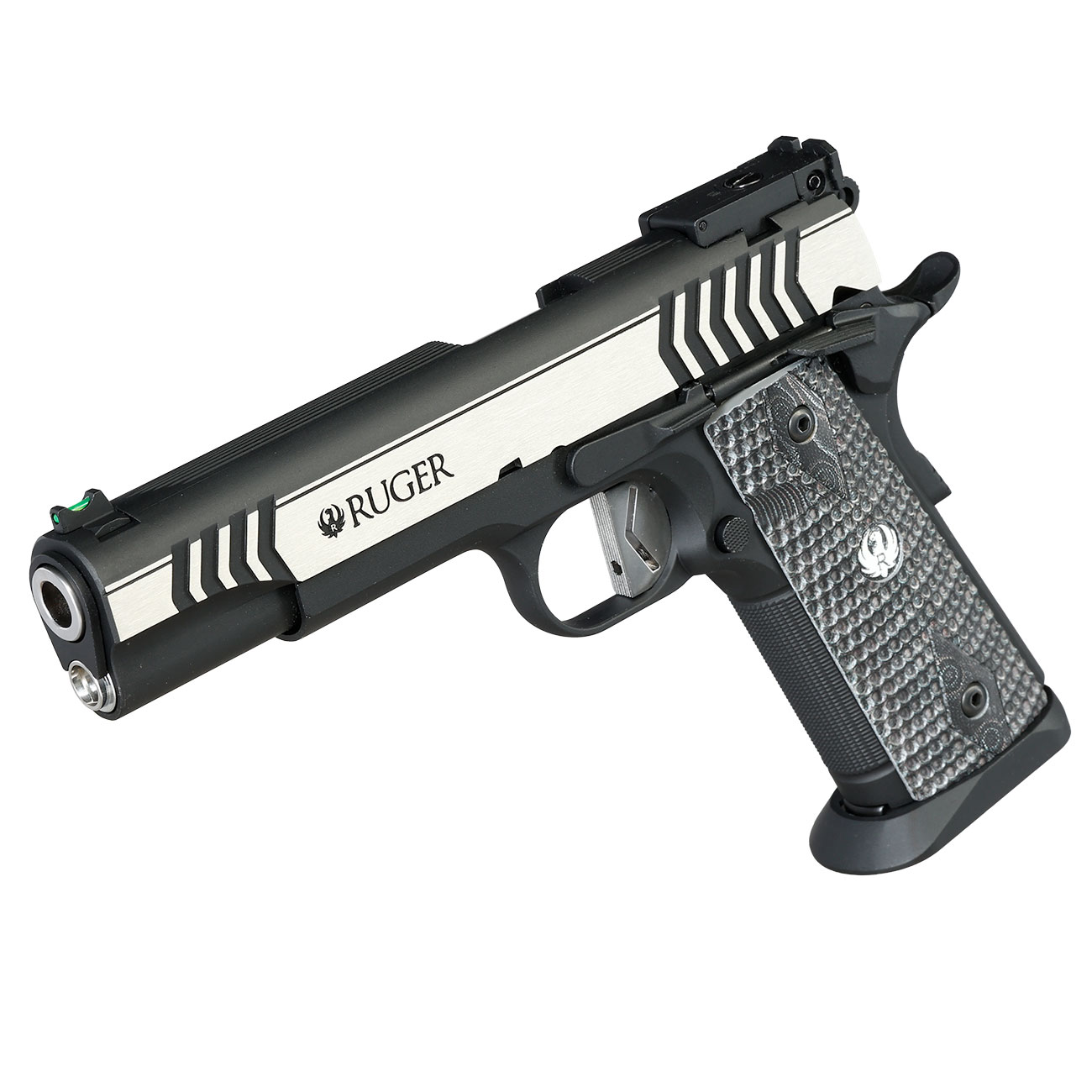 Ruger SR1911 Competition CO2 Luftpistole Kal. 4,5mm BB Vollmetall Blowback Two-Tone Finish Bild 11