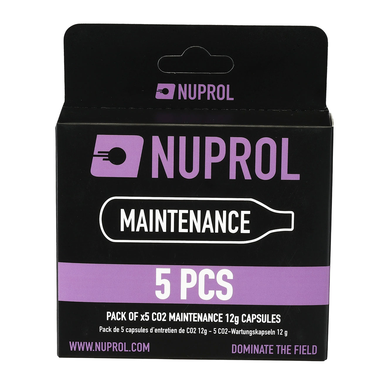 Nuprol CO2 Wartungskapseln mit Silikon 5 St�ck je 12g Bild 5