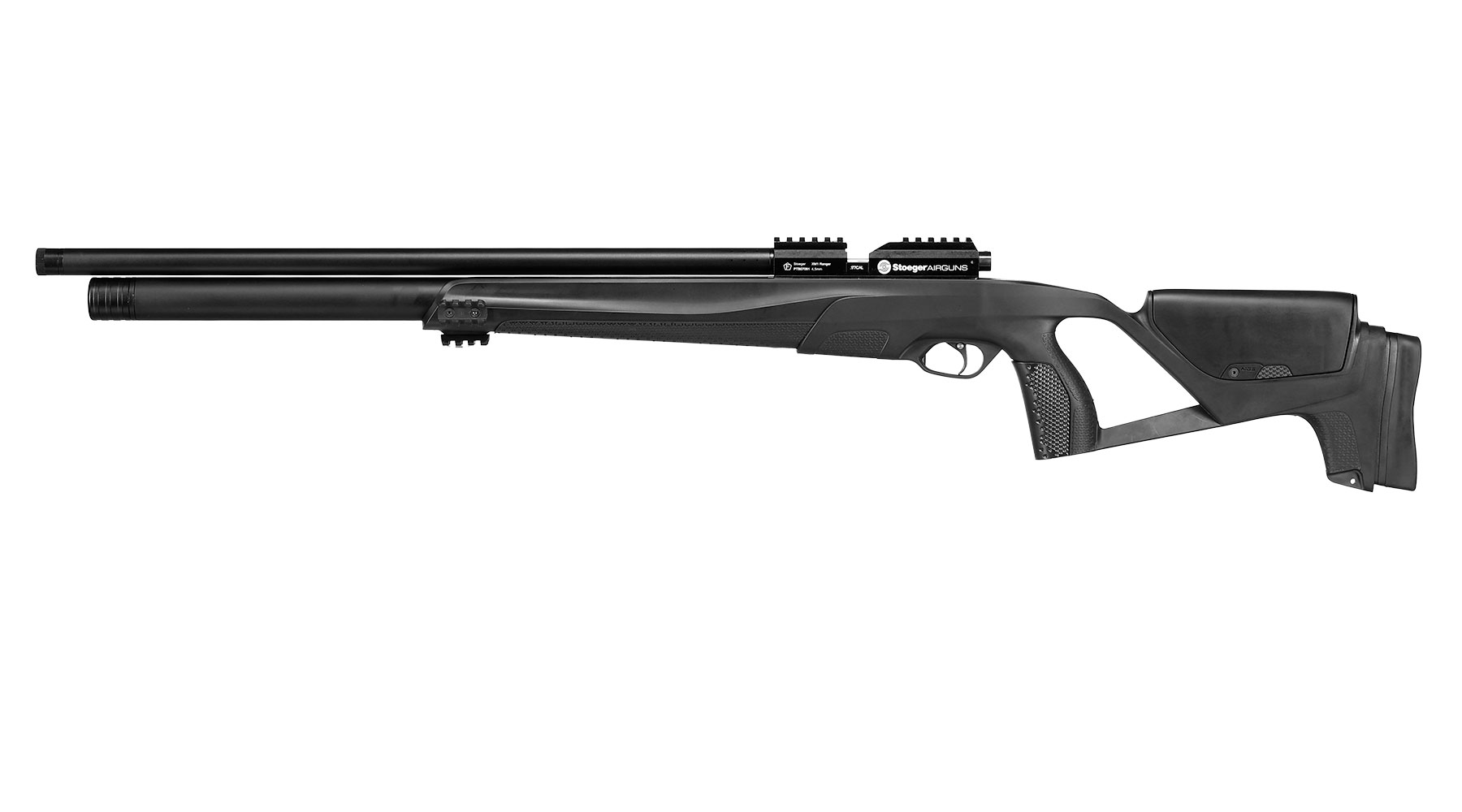 Stoeger XM1 Ranger Pressluftgewehr PCP Kal. 4,5 mm Diabolo schwarz inkl. 2 x 12-Schuss Magazin