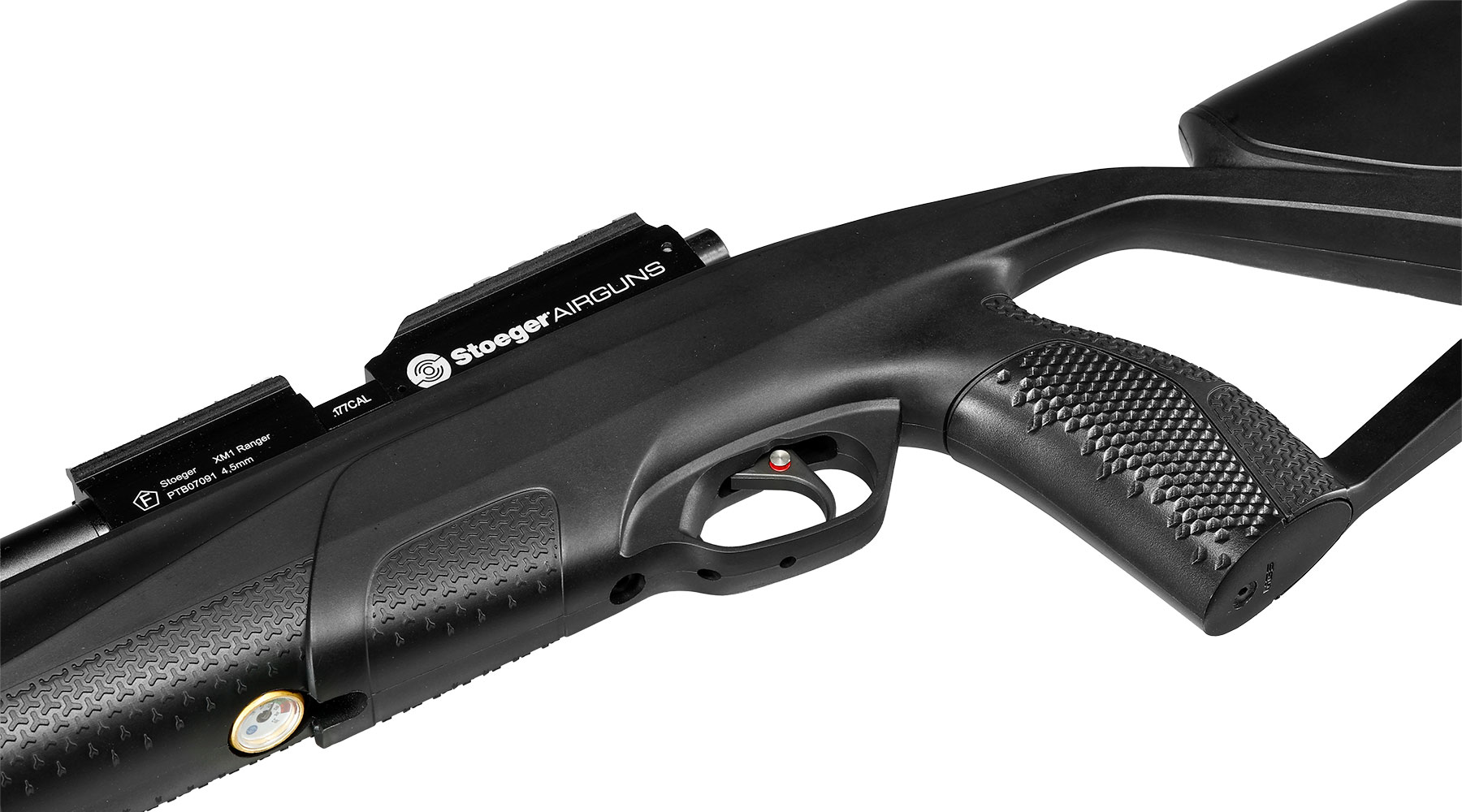 Stoeger XM1 Ranger Pressluftgewehr PCP Kal. 4,5 mm Diabolo schwarz inkl. 2 x 12-Schuss Magazin Bild 7