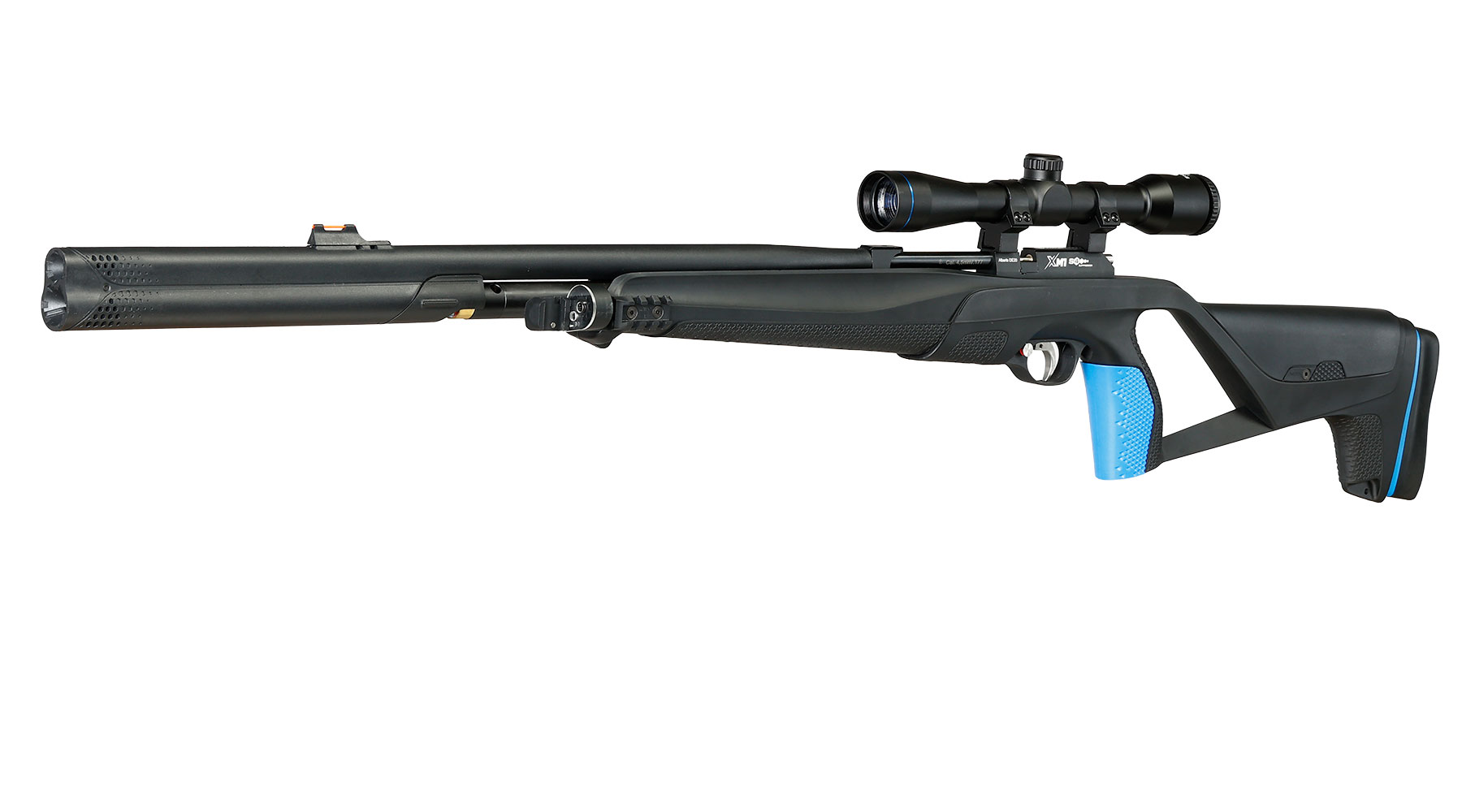 Stoeger XM1 S4 Combo Pressluftgewehr PCP Kal. 4,5 mm Diabolo schwarz inkl. Schalld�mpfer u. 4x32 Zielfernrohr Bild 1