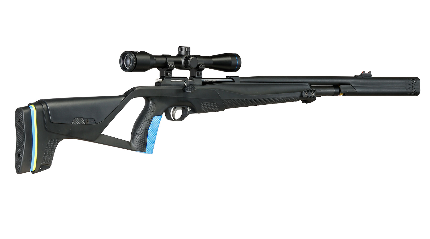 Stoeger XM1 S4 Combo Pressluftgewehr PCP Kal. 4,5 mm Diabolo schwarz inkl. Schalld�mpfer u. 4x32 Zielfernrohr Bild 11