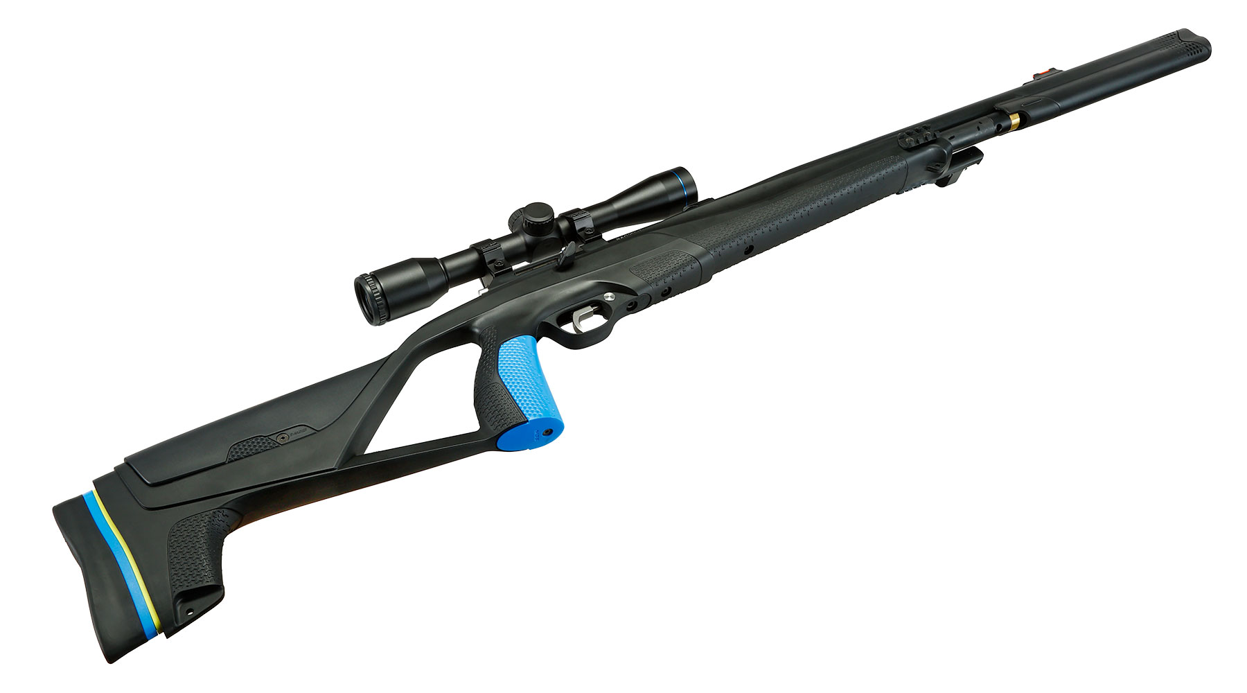 Stoeger XM1 S4 Combo Pressluftgewehr PCP Kal. 4,5 mm Diabolo schwarz inkl. Schalld�mpfer u. 4x32 Zielfernrohr Bild 6