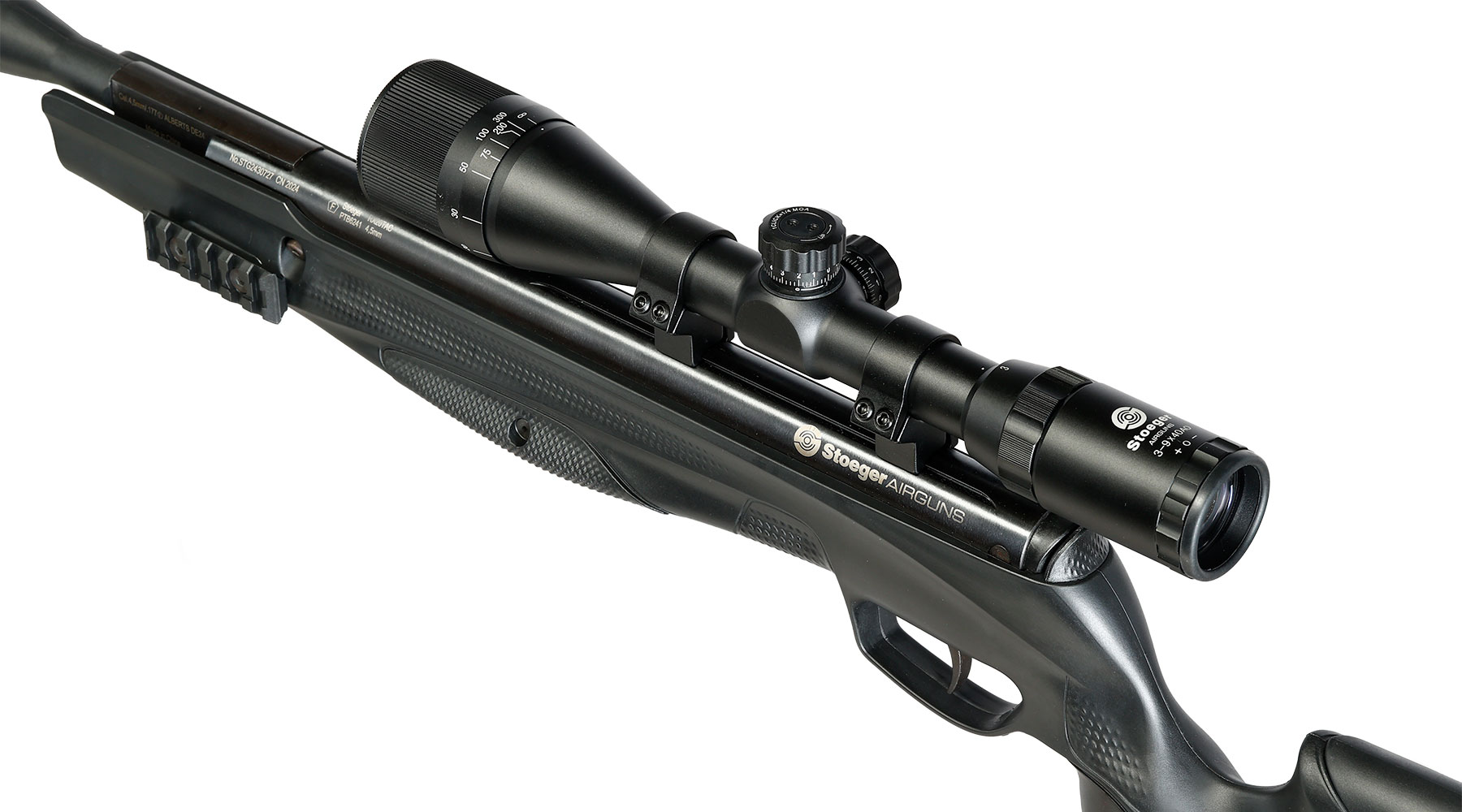 Stoeger RX20 TAC Combo Luftgewehr Kal. 4,5 mm Diabolo schwarz inkl. 3-9x40 Zielfernrohr Bild 3