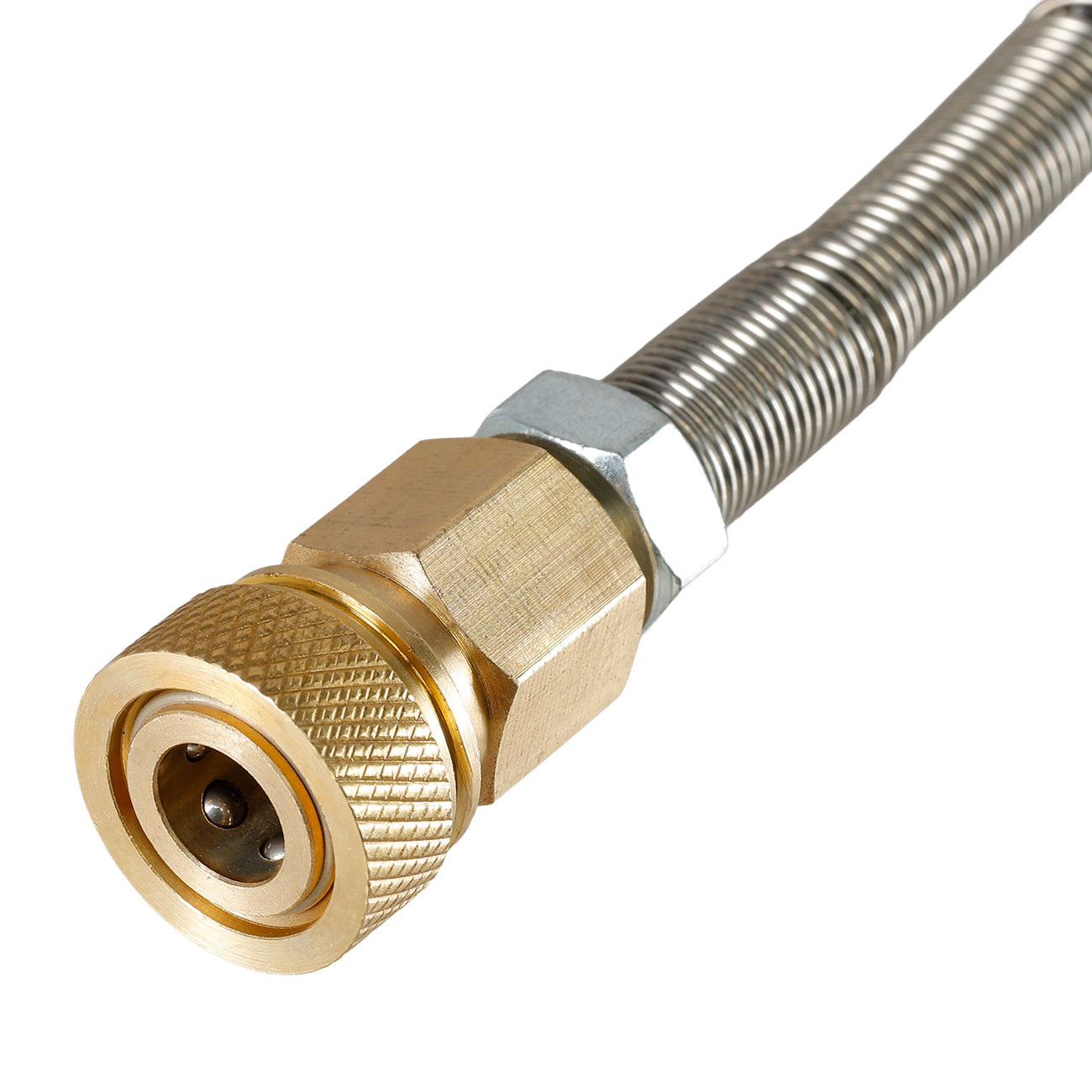 Stoeger PCP Handpumpe f�r Pressluftwaffen mit F�llschlauch und Schnellf�lladapter max. 250 bar Bild 8