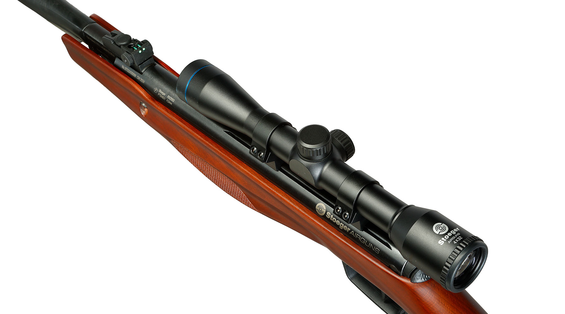 Stoeger RX20 S3 Combo Luftgewehr Kal. 4,5 mm Diabolo Holzschaft inkl. Schalld�mpfer u. 4x32 Zielfernrohr Bild 3