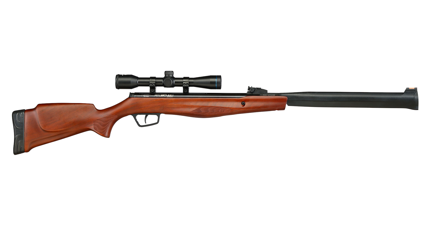 Stoeger RX20 S3 Combo Luftgewehr Kal. 4,5 mm Diabolo Holzschaft inkl. Schalld�mpfer u. 4x32 Zielfernrohr Bild 4