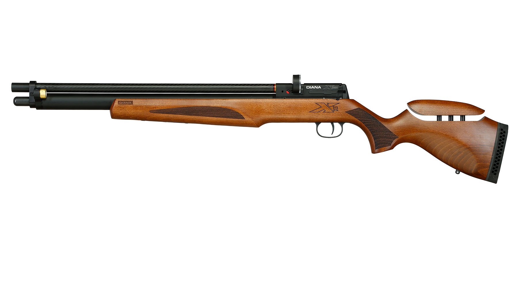 Diana XR210 Premium Pressluftgewehr PCP Kal. 4,5 mm Diabolo Holzschaft inkl. 14-Schuss Magazin