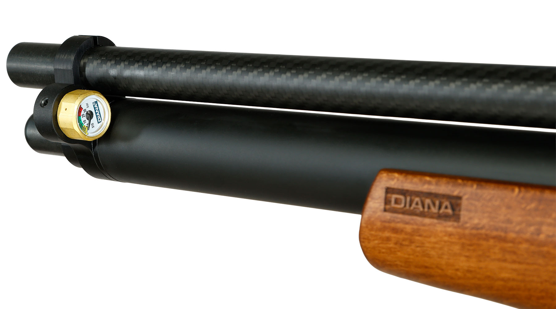 Diana XR210 Premium Pressluftgewehr PCP Kal. 4,5 mm Diabolo Holzschaft inkl. 14-Schuss Magazin Bild 5