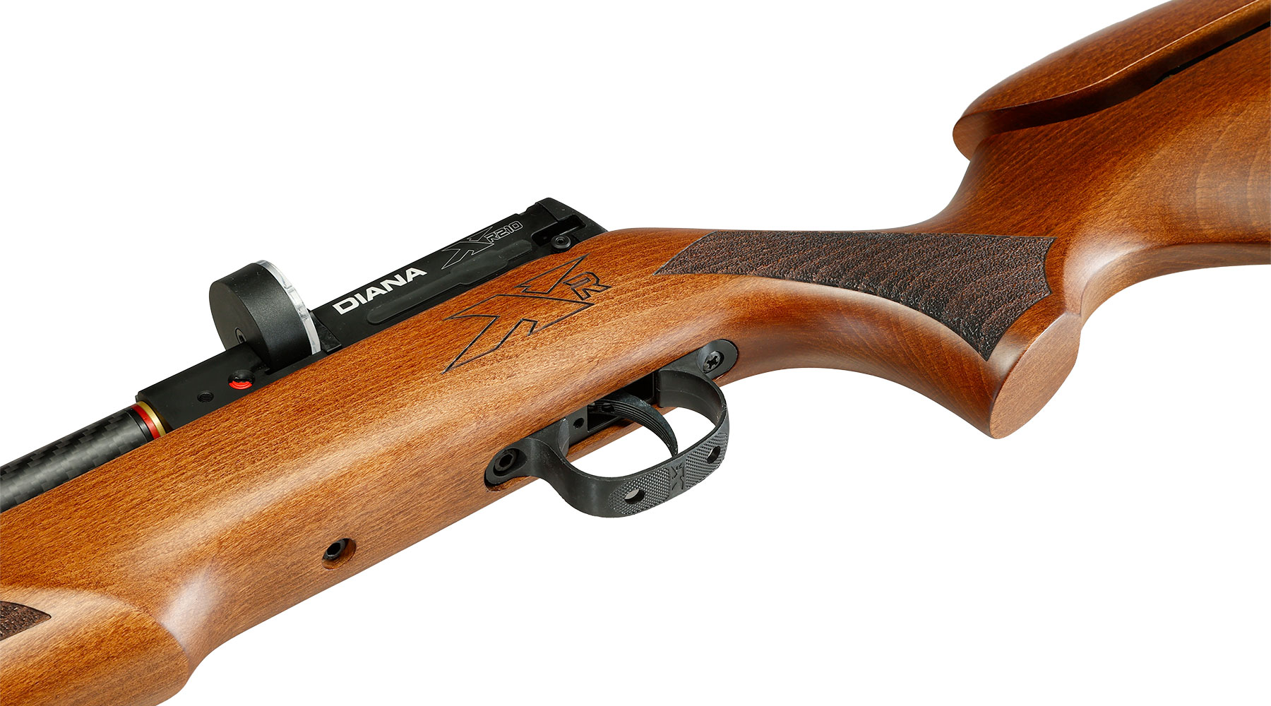 Diana XR210 Premium Pressluftgewehr PCP Kal. 4,5 mm Diabolo Holzschaft inkl. 14-Schuss Magazin Bild 7