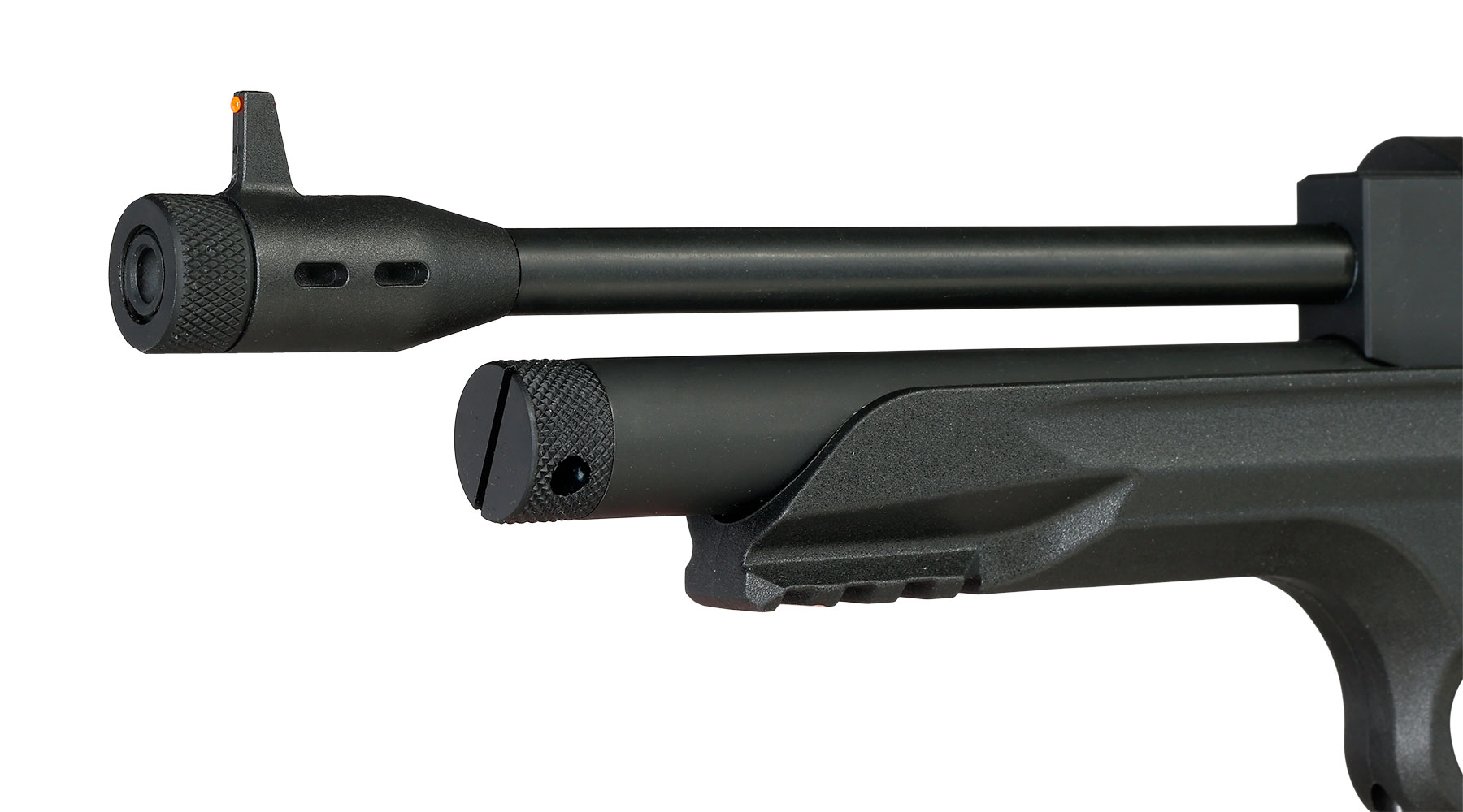 Reximex Morpho mit Wechselschaft CO2 Luftpistole Kal. 4,5 mm Diabolo Non-BlowBack schwarz Bild 10
