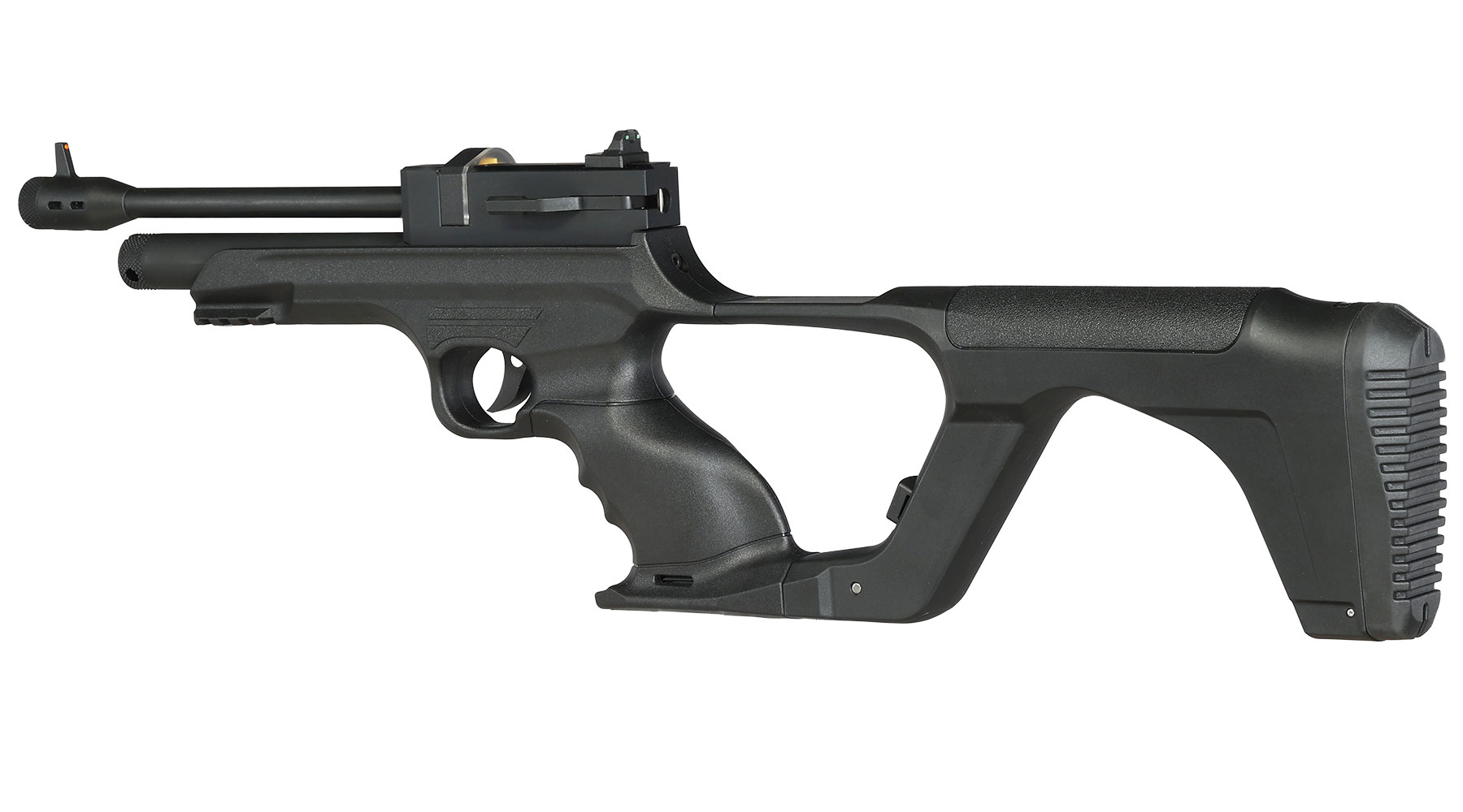 Reximex Morpho mit Wechselschaft CO2 Luftpistole Kal. 4,5 mm Diabolo Non-BlowBack schwarz Bild 3
