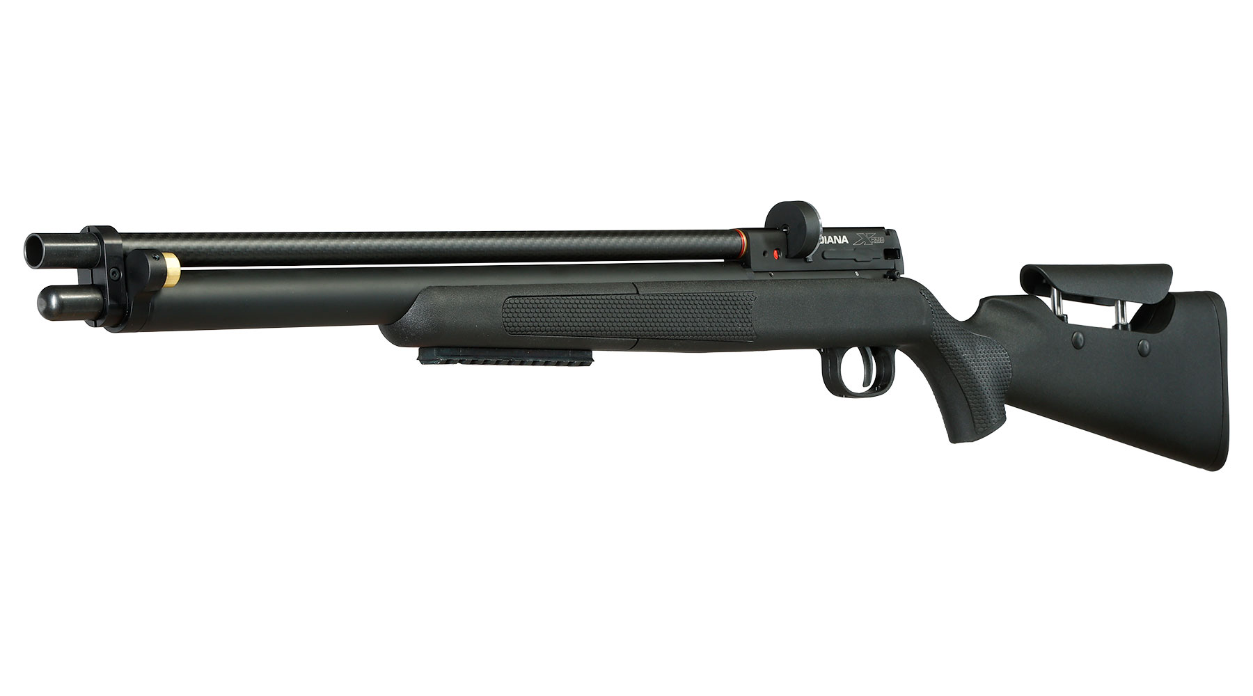 Diana XR210 Pressluftgewehr PCP Kal. 5,5 mm Diabolo schwarz inkl. 12-Schuss Magazin Bild 1