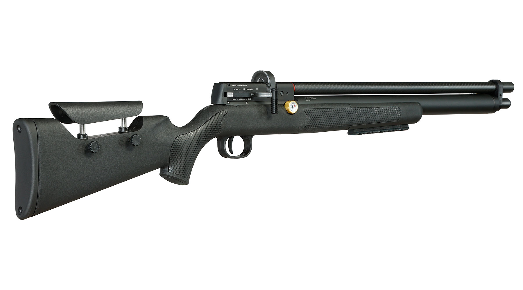 Diana XR210 Pressluftgewehr PCP Kal. 5,5 mm Diabolo schwarz inkl. 12-Schuss Magazin Bild 10